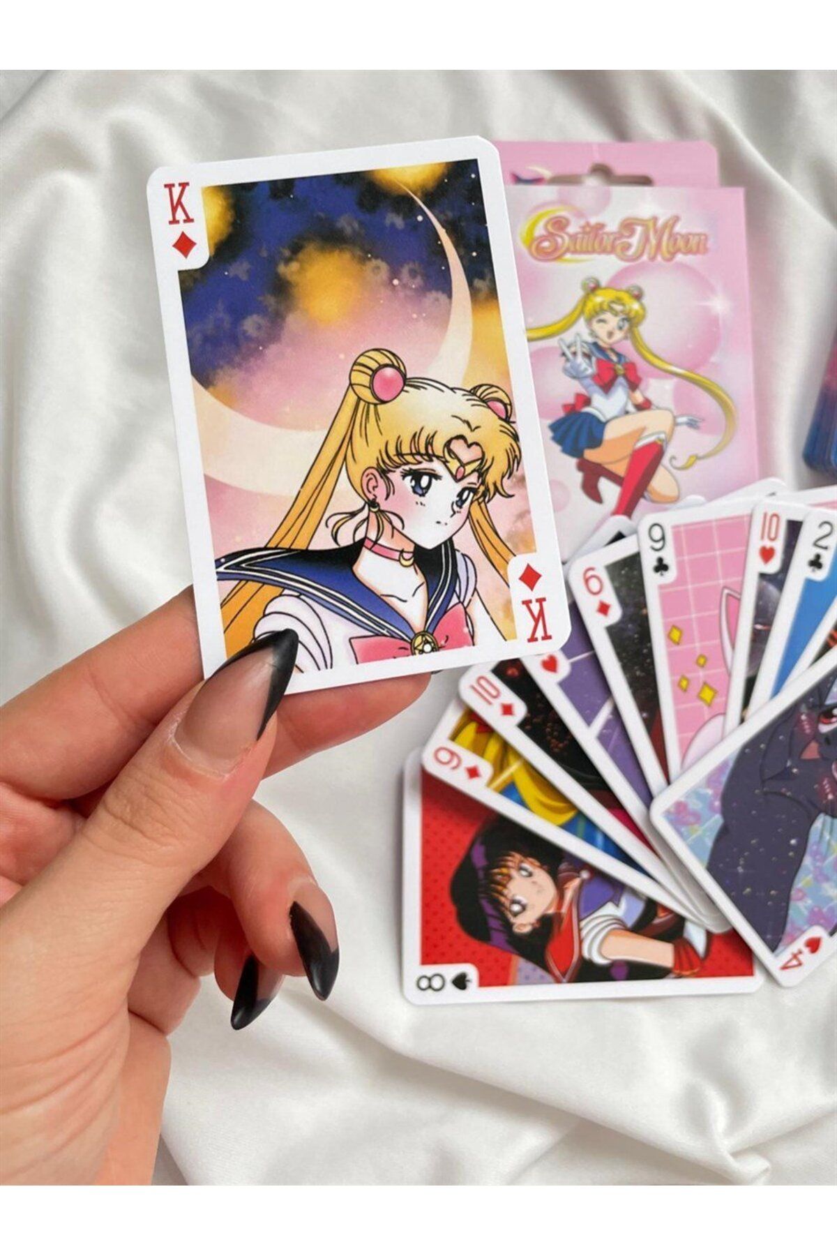 LenoCards Sailor Moon İskambil Kartı