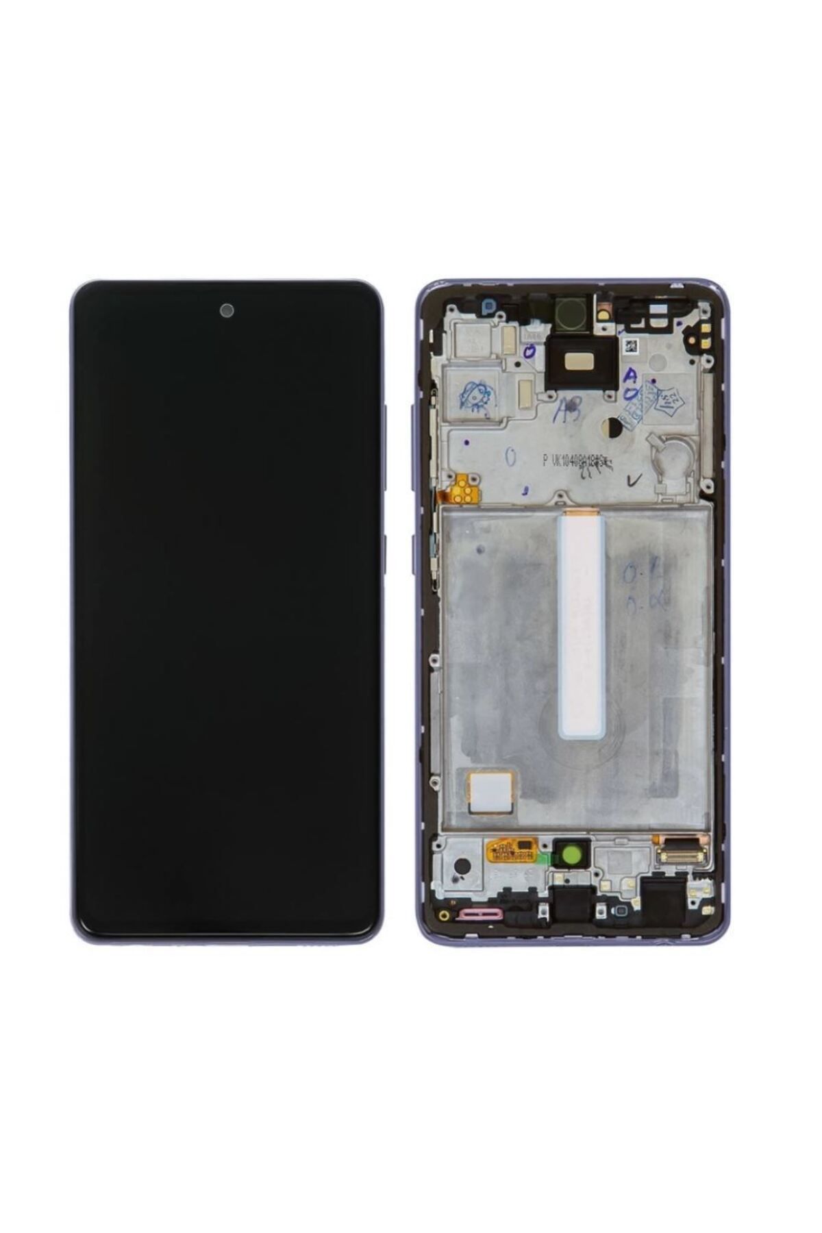 TamirCep Samsung A52 A525F Çıtalı Beyaz Ekran Lcd Dokunmatik Beraber