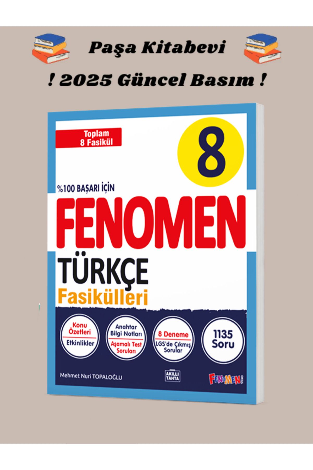 Fenomen Yayıncılık 8. Sınıf Türkçe Fasikülleri Soru Bankası