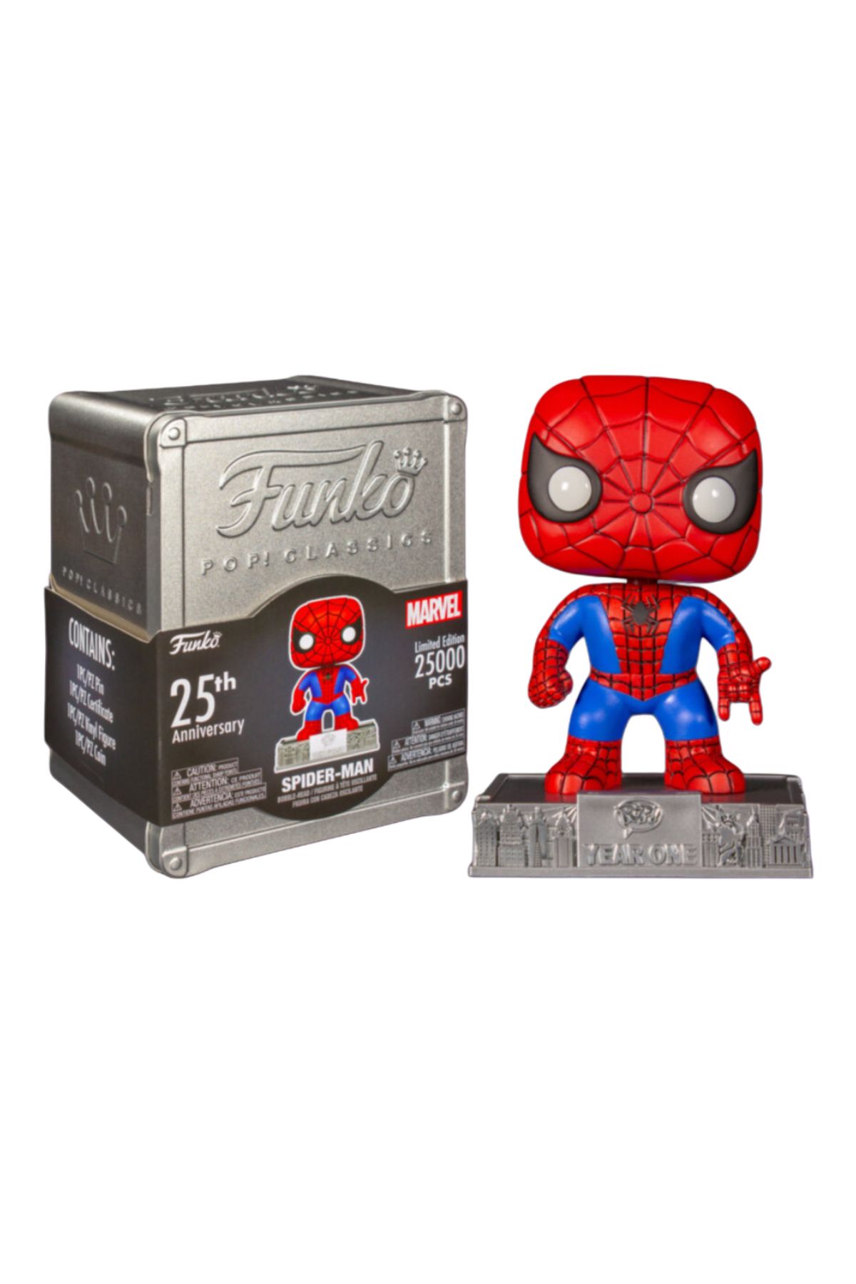 Funko Marvel Spider-Man 25th Anniversary Classics Limited (2023 Summer Convention Exclusive) Pop