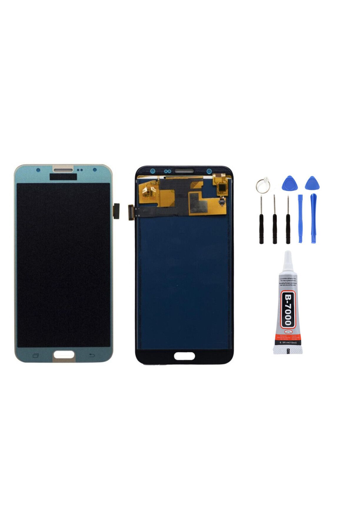 TamirCep Samsung J7 J700F BEYAZ Ekran Lcd Dokunmatik Beraber
