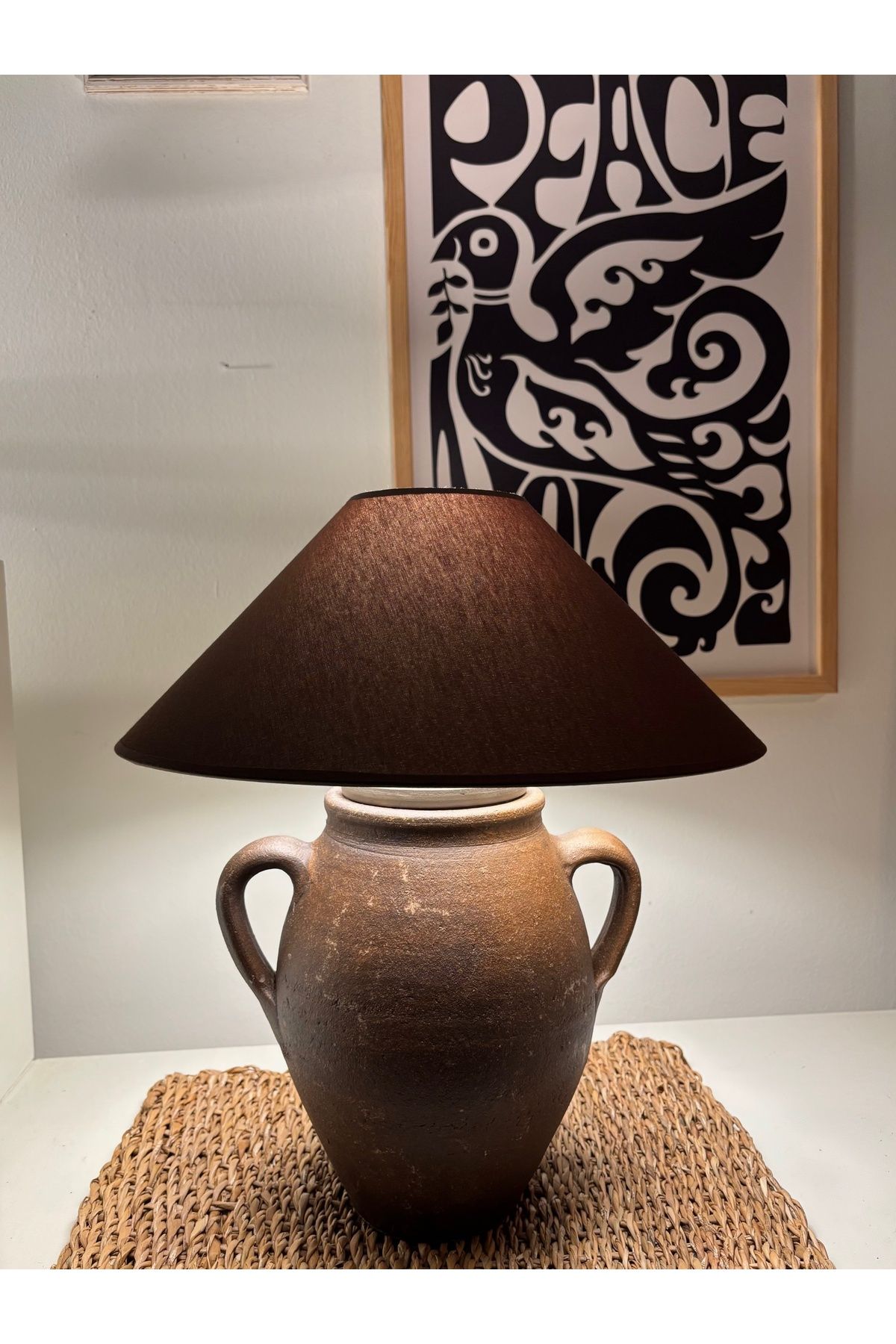 Handmade ABAJUR / MASA LAMBASI / AYDINLATMA