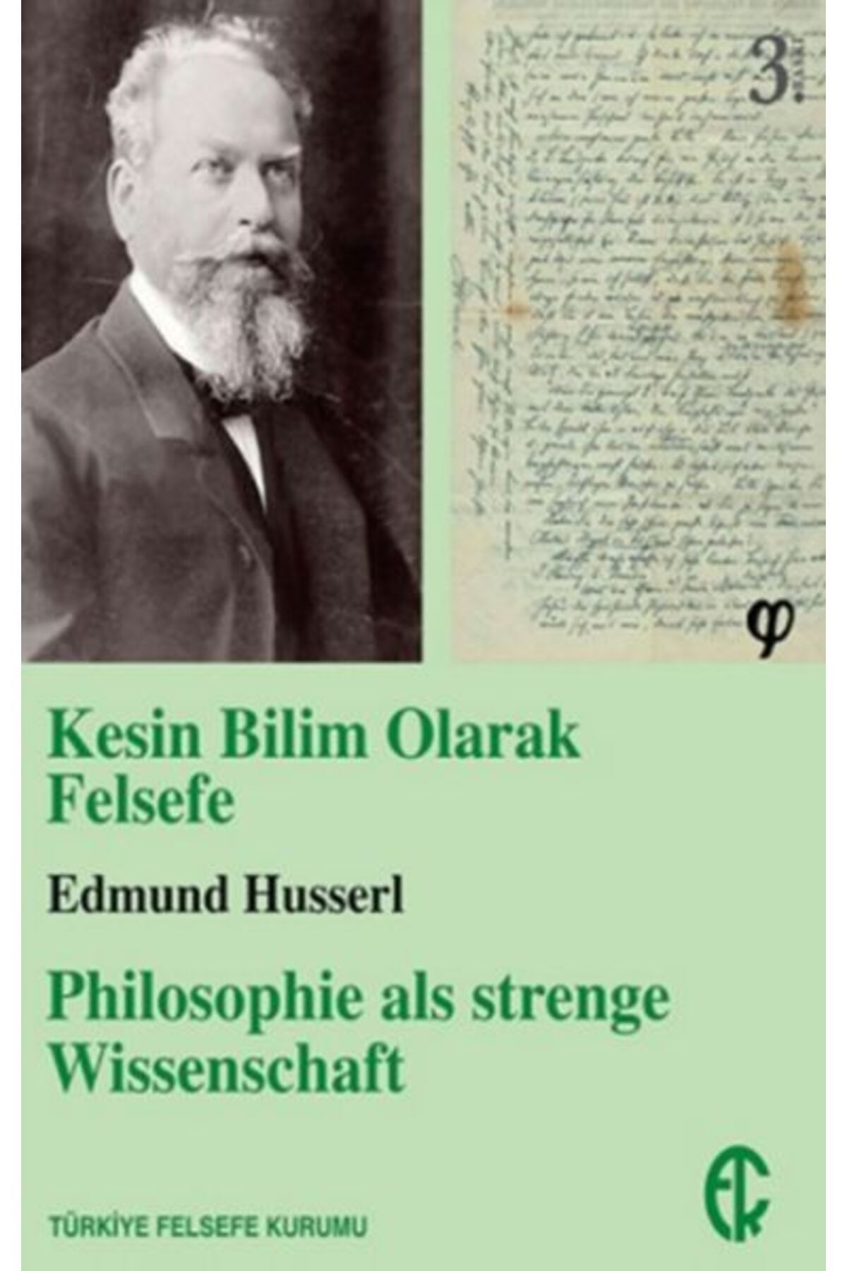 Türkiye Felsefe Kurumu Kesin Bilim Olarak Felsefe