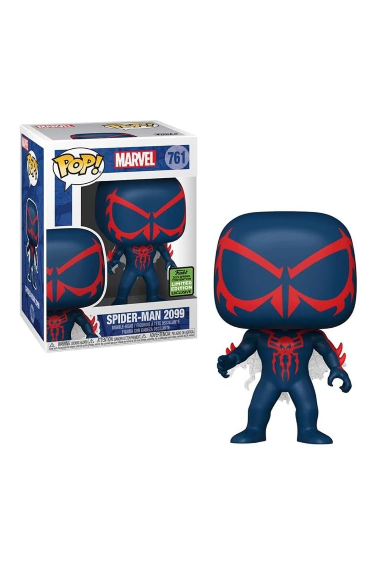 Funko Spider-Man 2099 (2021 Spring Convention Exclusive) Limited Edition Pop! #761