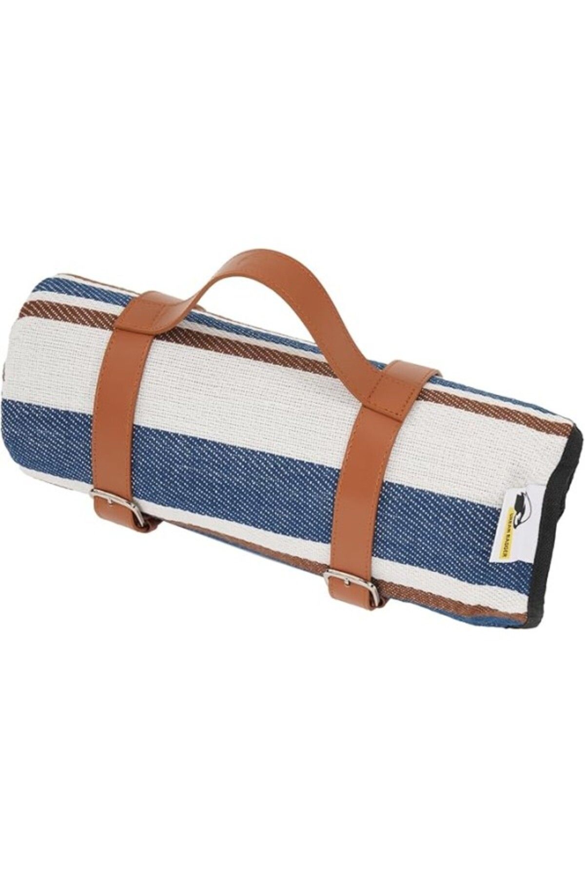 ShopZum Urban Badger Wunjo Piknik Örtüsü 1.5X2M Mavi-Beyaz, Kamp Örtüsü, Plaj Örtüsü, Su Geçirmez