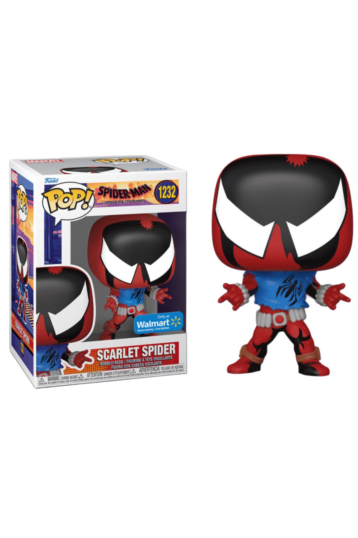 Funko Marvel Spider-Man Scarlet Spider Exclusive Funko Pop! #1232