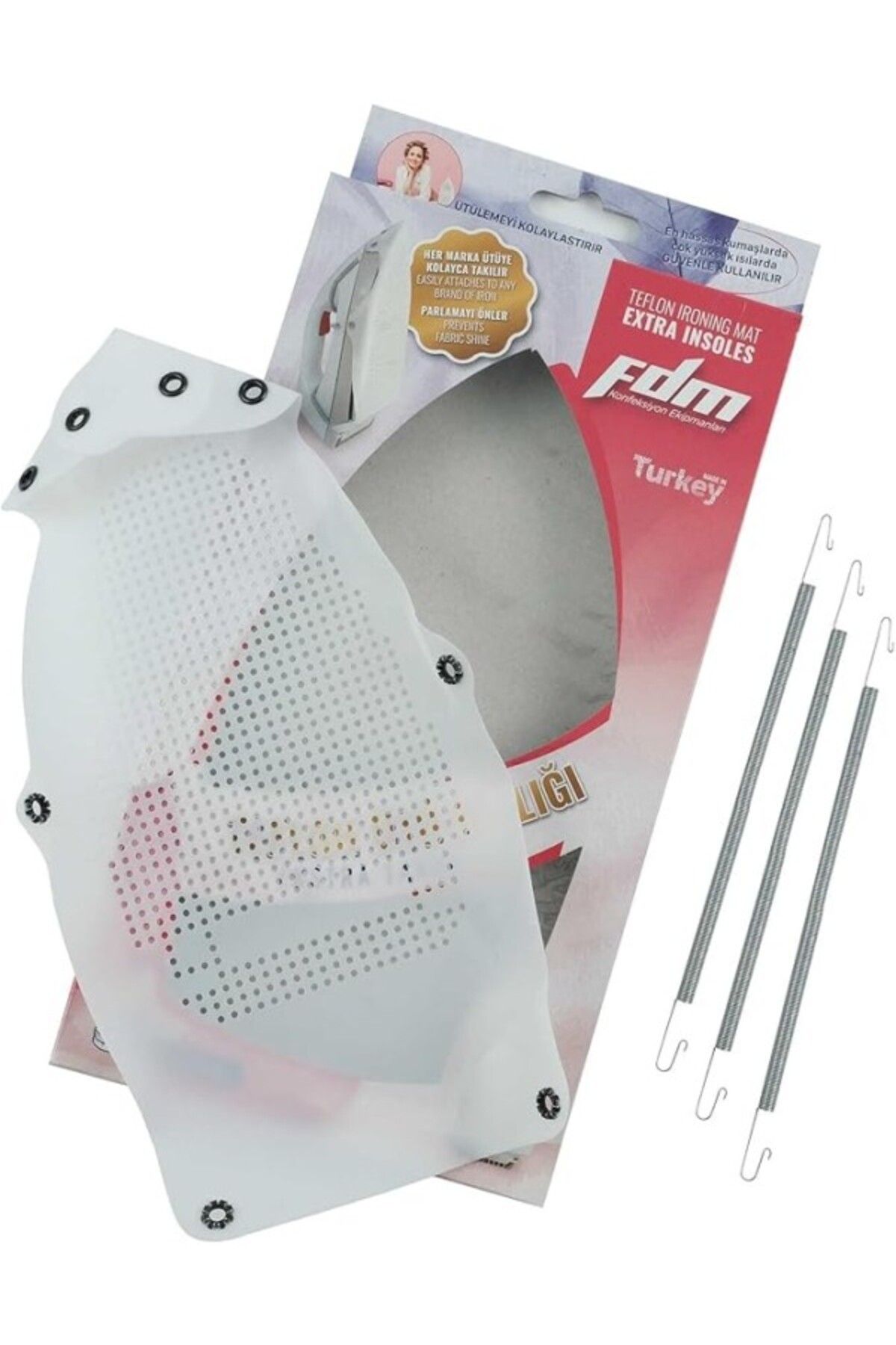 ShopZum Fdm Ev Tipi Teflon Parlatmaz Ütü Altlığı