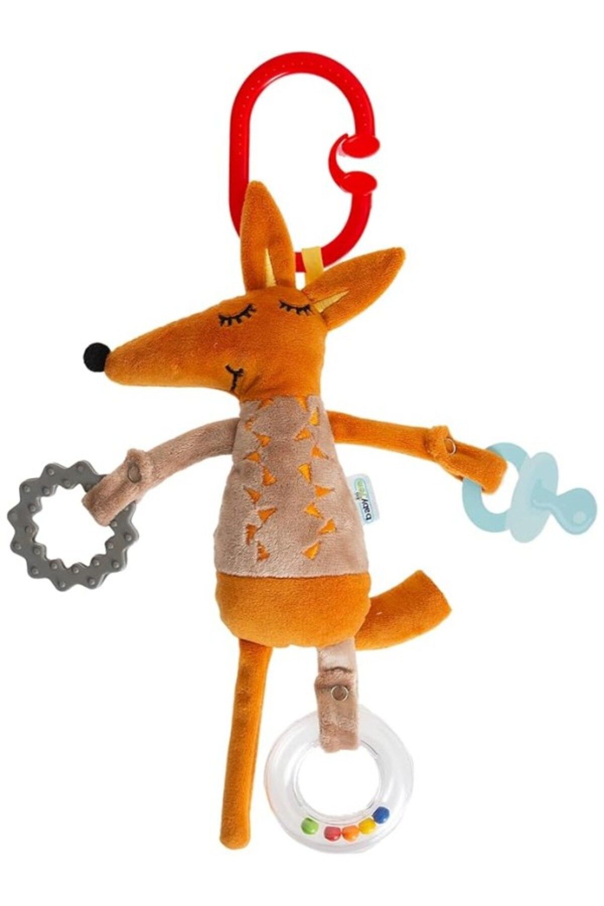 ShopZum Fox Puset Oyuncağı Gri/Kahve