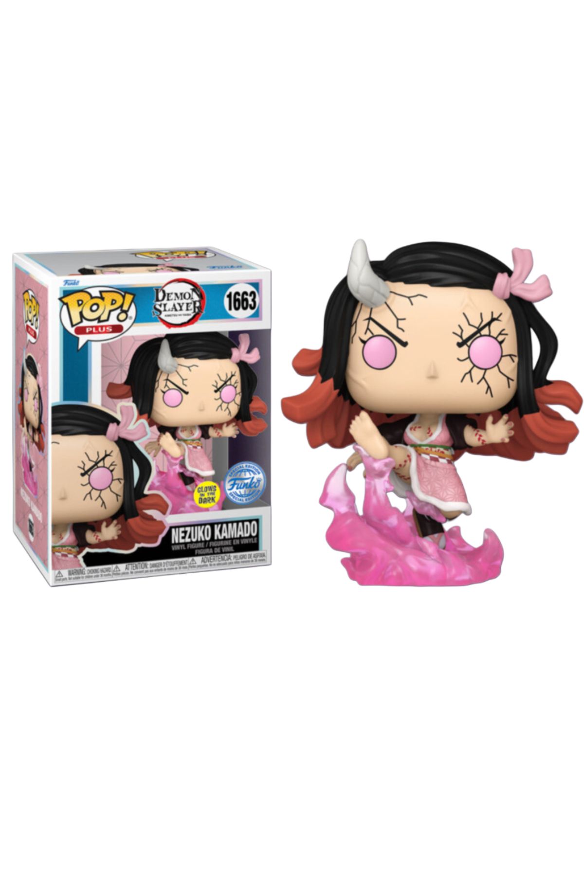 Funko Demon Slayer Nezuko Kamado Glow-in-the-Dark Exclusive Funko Pop #1663