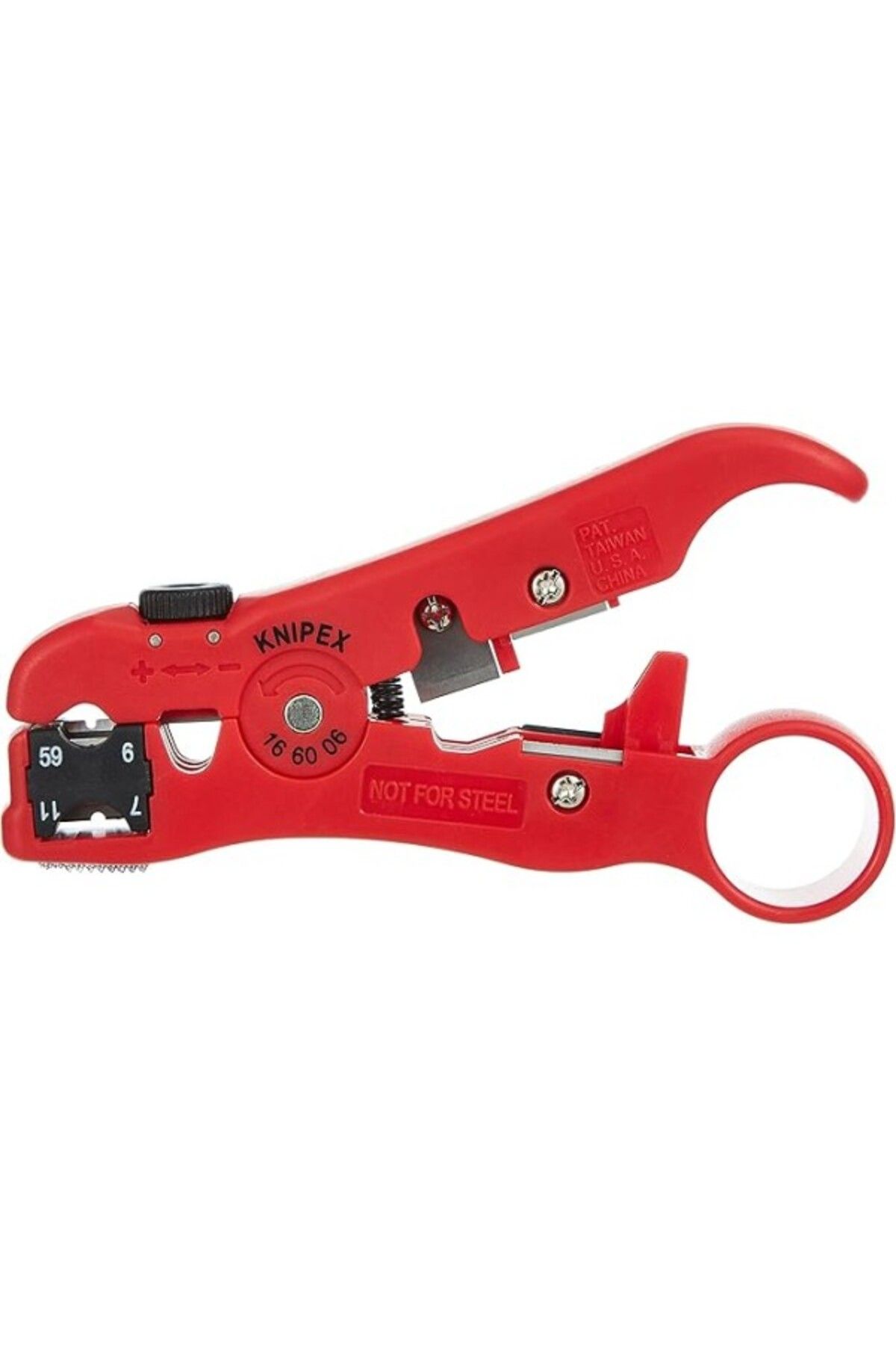 ShopZum Knipex Koaksiyel Ve Veri Kabloları Sıyırma Aleti 125 Mm 16 60 06 Sb