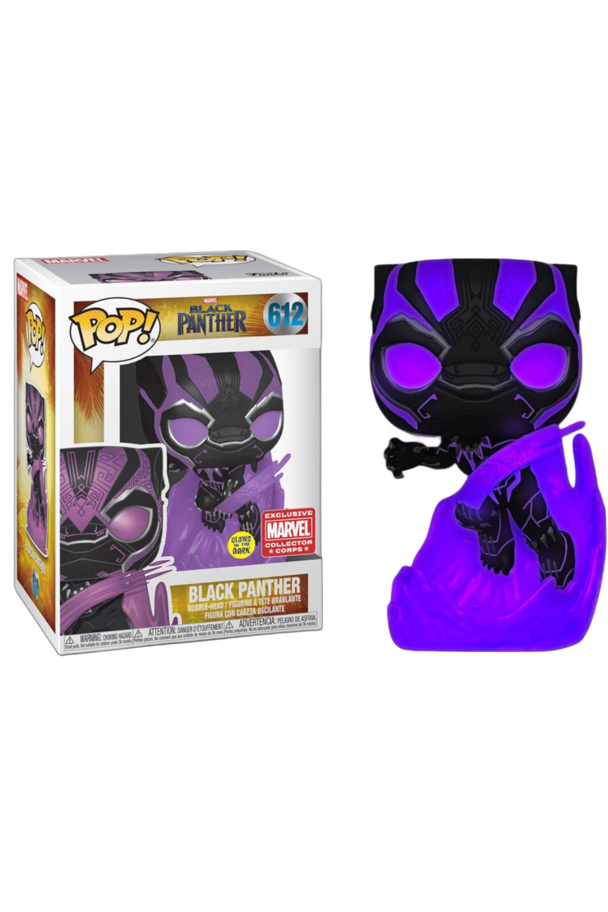 Funko Marvel Black Panther – Marvel Collector Corps Funko Pop! #612