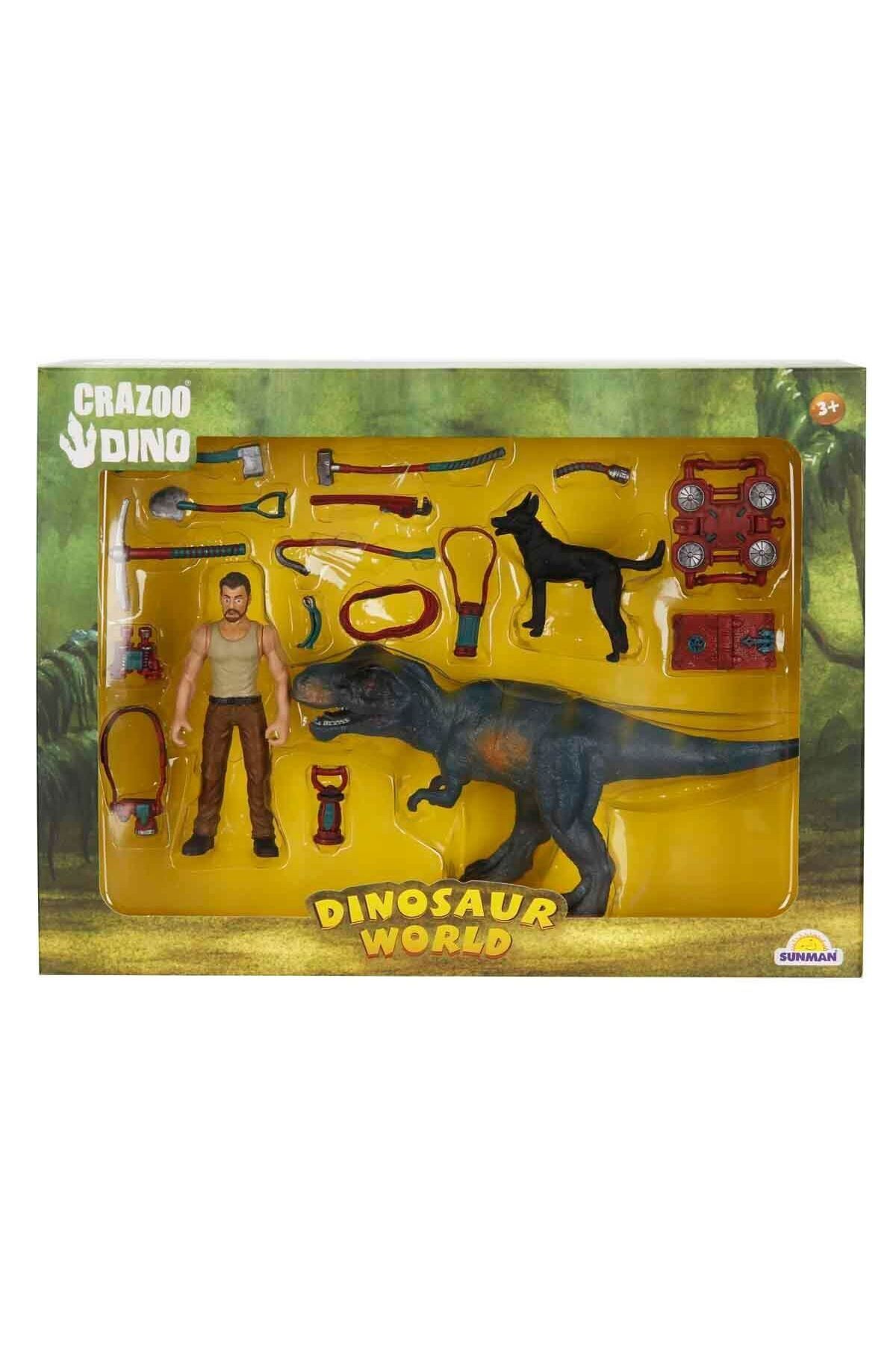Mulvix Mullurg Urg01 43111 Crazoo Dinozor Figürlü Oyun Seti - Ta Olan Gönderilir (Muul)