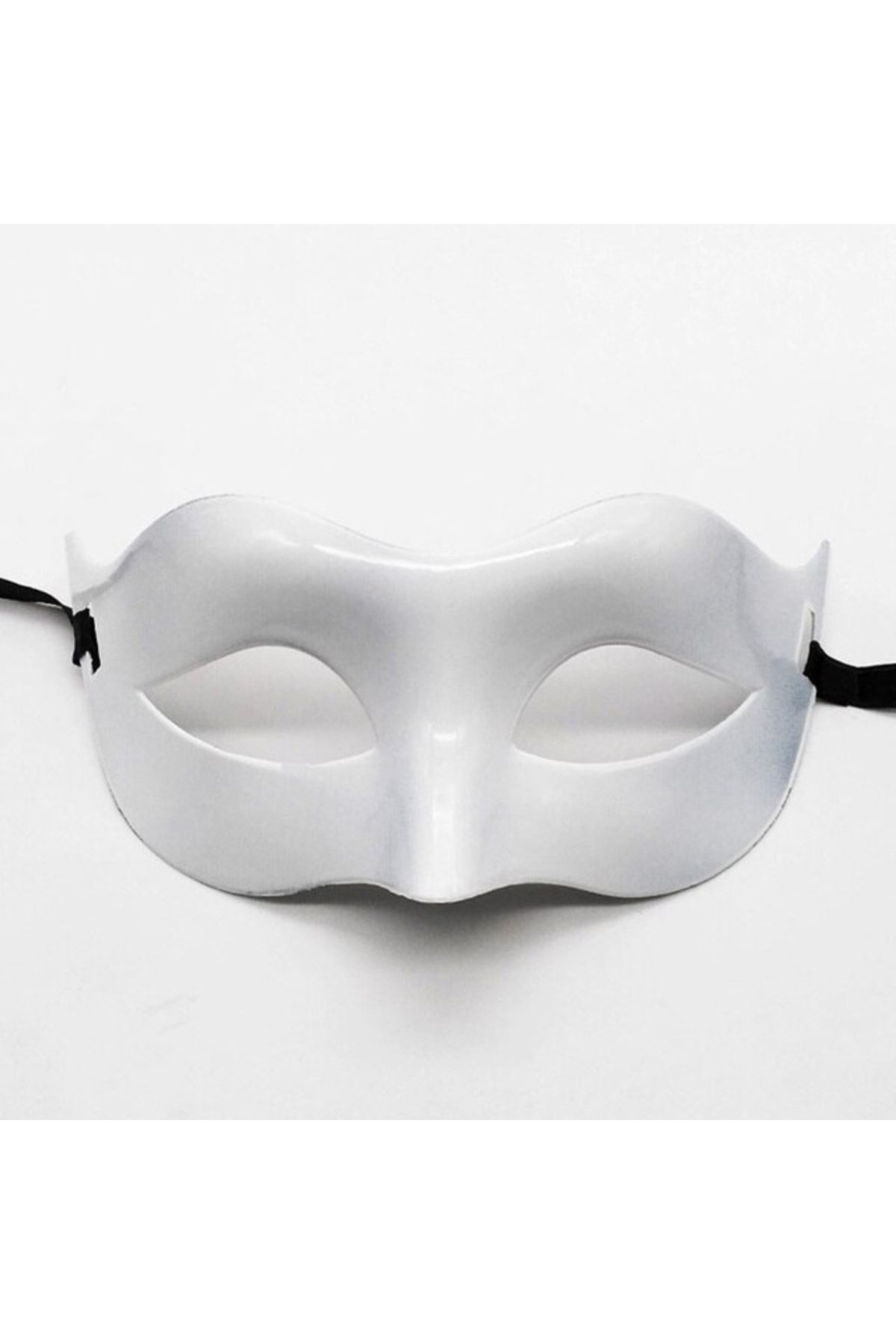 NEZADE STORE Beyaz Renk Masquerade Kostüm Partisi Venedik Balo Maskesi