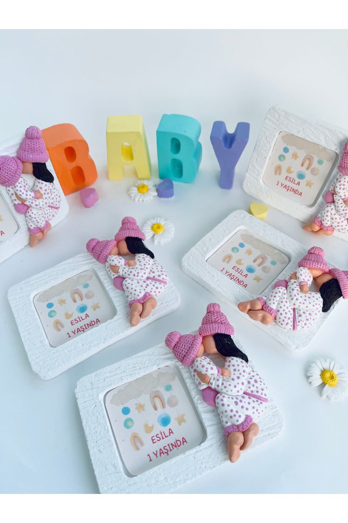 adatlasdesign Bebek hediyelik çerçeve (10 adet)