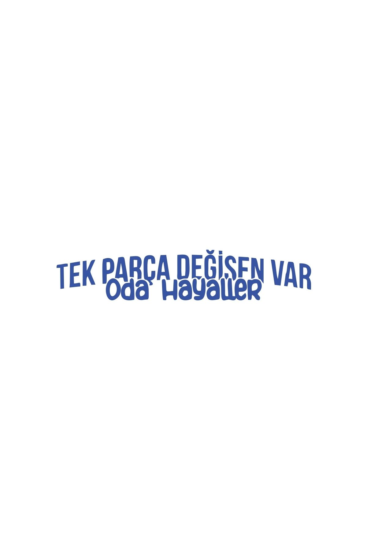 Reysa Tasarım Tek Parça Değişen Var Oda Hayaller Araba Sticker 17x17 Cm Mavi