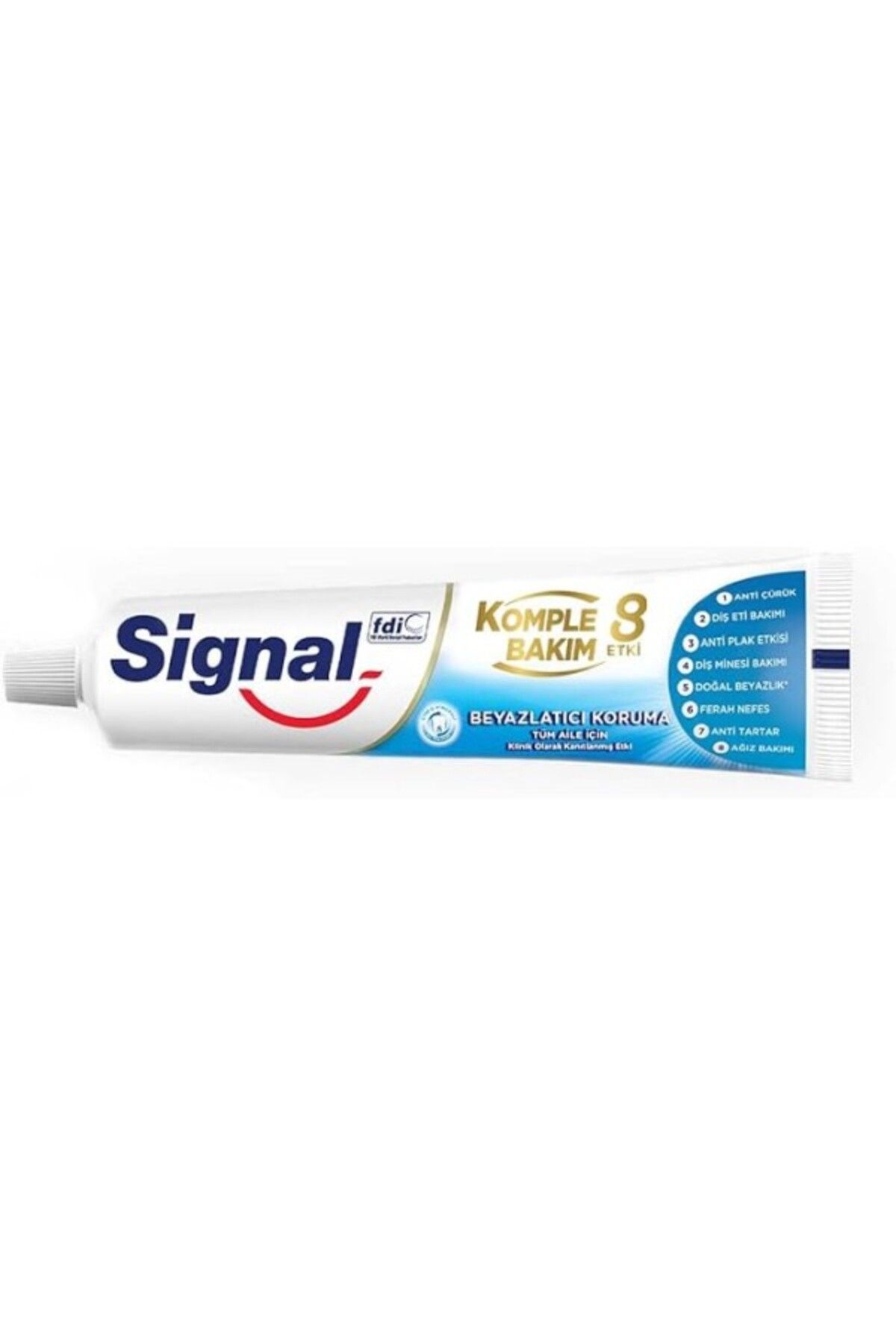 ShopZum Signal Diş Macunu Komple Bakım 8 Etki Beyazlatıcı Koruma 75 ml