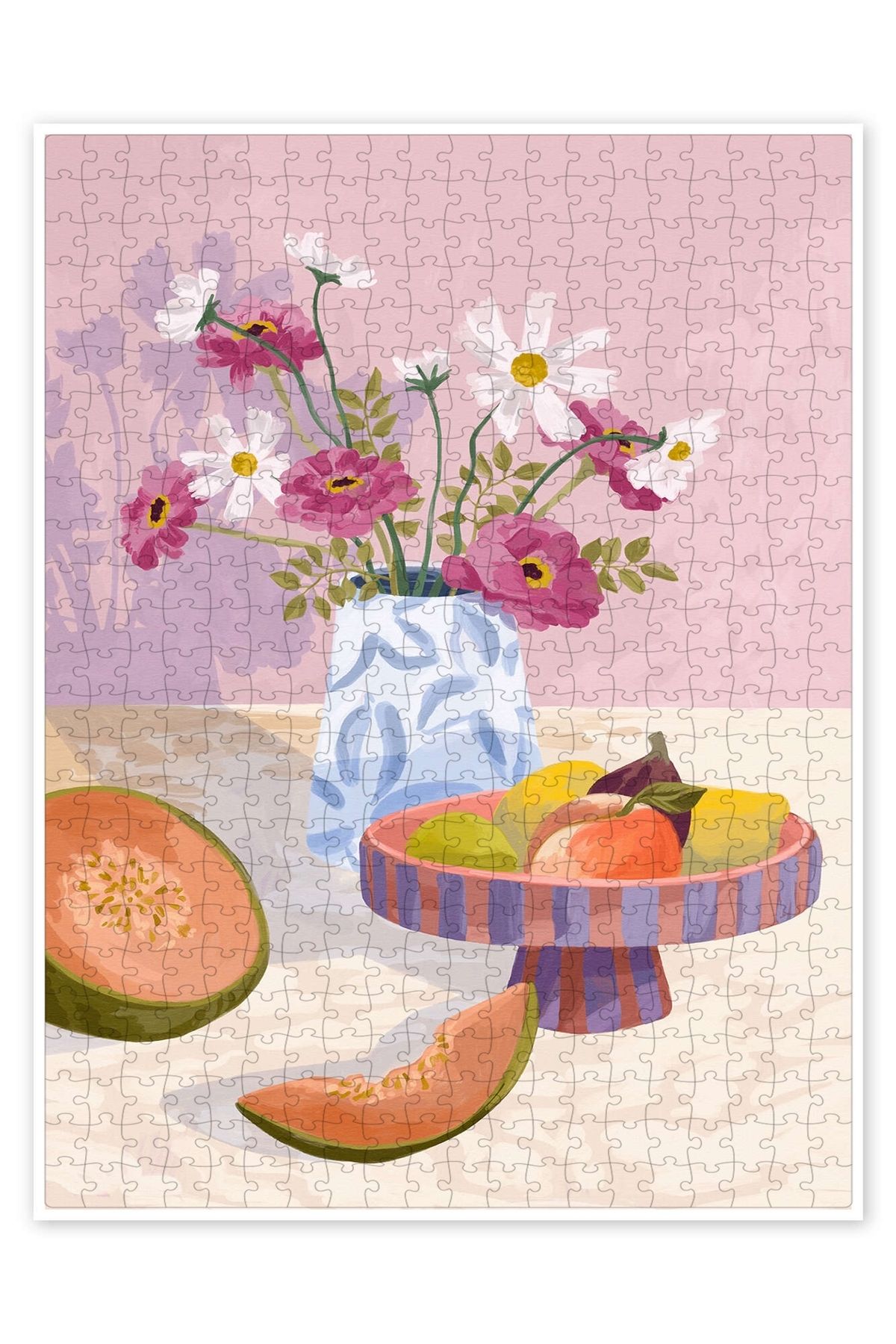 Jeronkarji Meyve Mola 500 Parça Puzzle Yapboz Mutfak Temalı Yetişkinler için