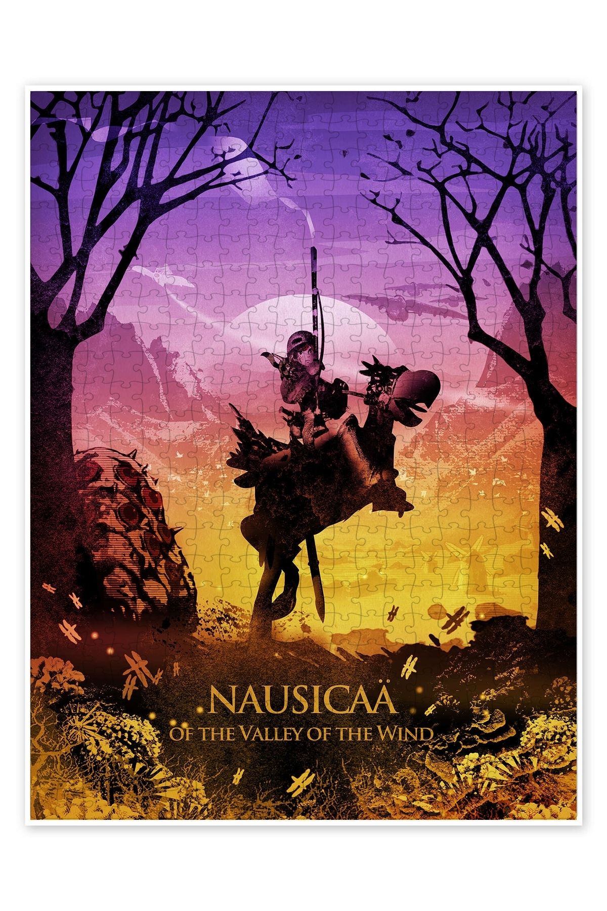 Jeronkarji Nausica 500 Parça Puzzle Yapboz Klasik Film Temalı
