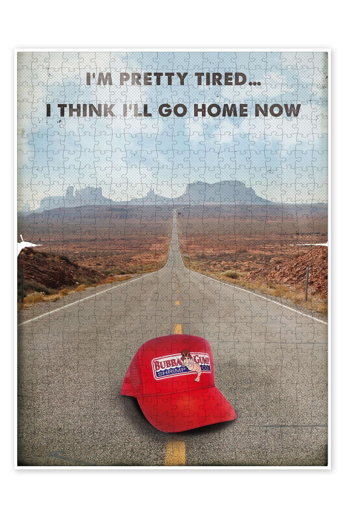 Jeronkarji Forrest Gump 500 Parça Puzzle Yapboz Klasik Film Temalı