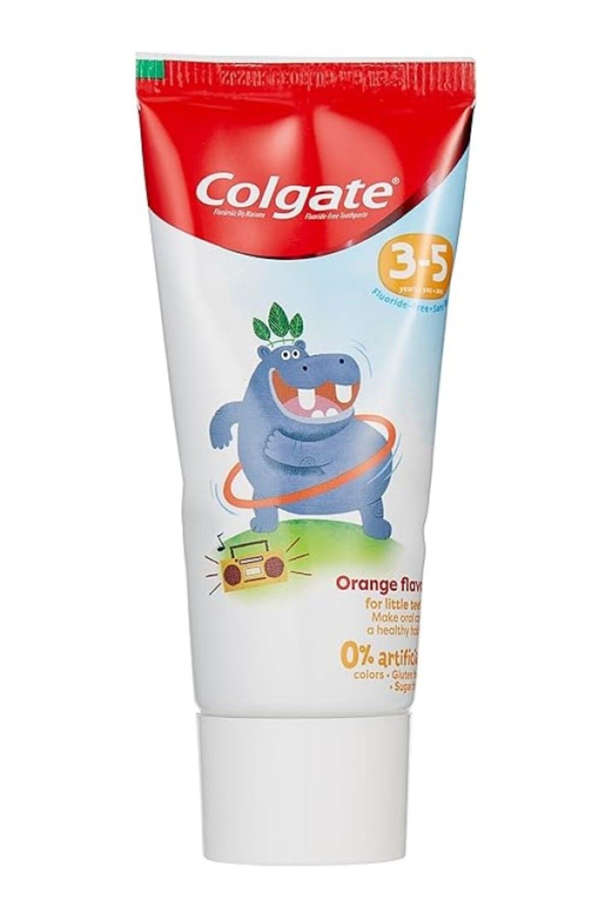 ShopZum Colgate 3-5 Yaş Portakal Aromalı Florürsüz Çocuk Diş Macunu 60 ml
