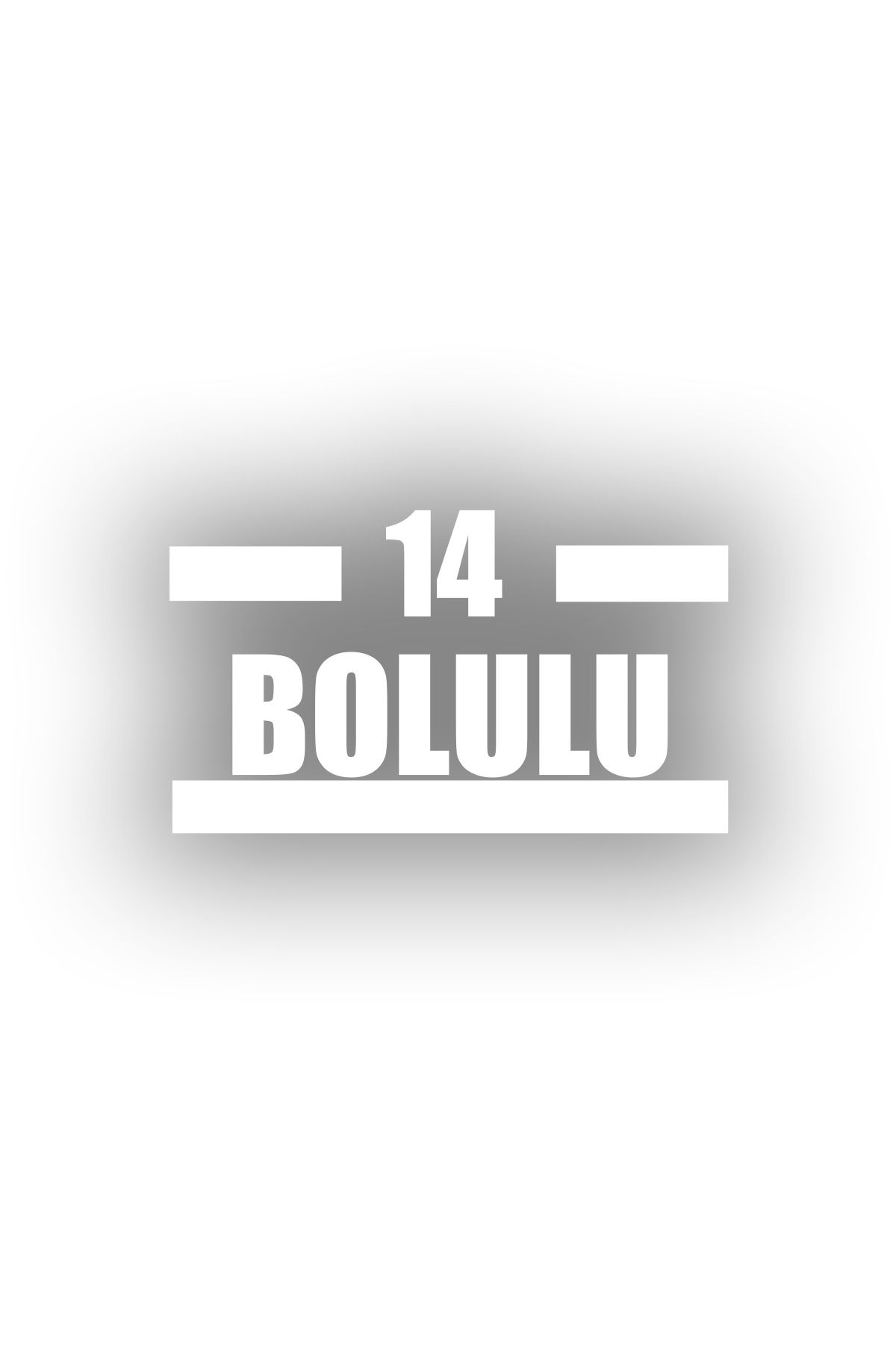Reysa Tasarım 14 Bolulu Araba Sticker 17x17 Cm Beyaz