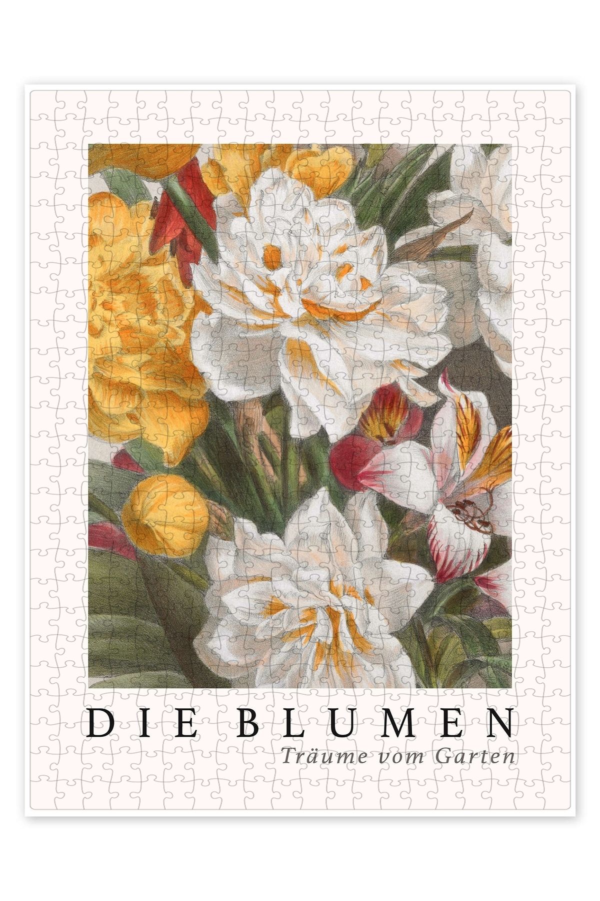Jeronkarji Albüm Vilmorin, The Flowers II (Almanca) 500 Parça Puzzle Yapboz Mutfak Temalı Yetişkinler için