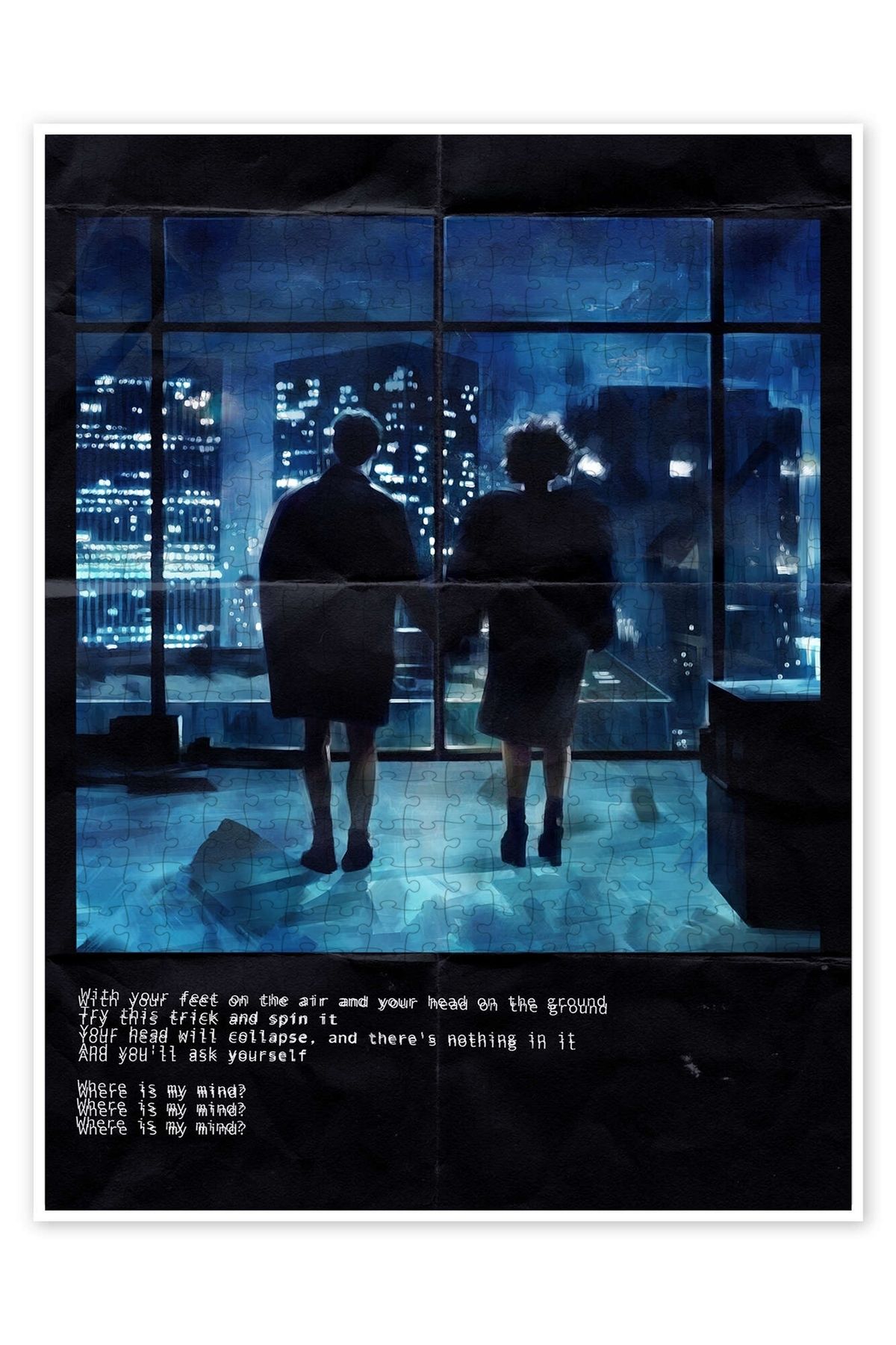 Jeronkarji Aklım Nerede? 500 Parça Puzzle Yapboz Klasik Film Temalı