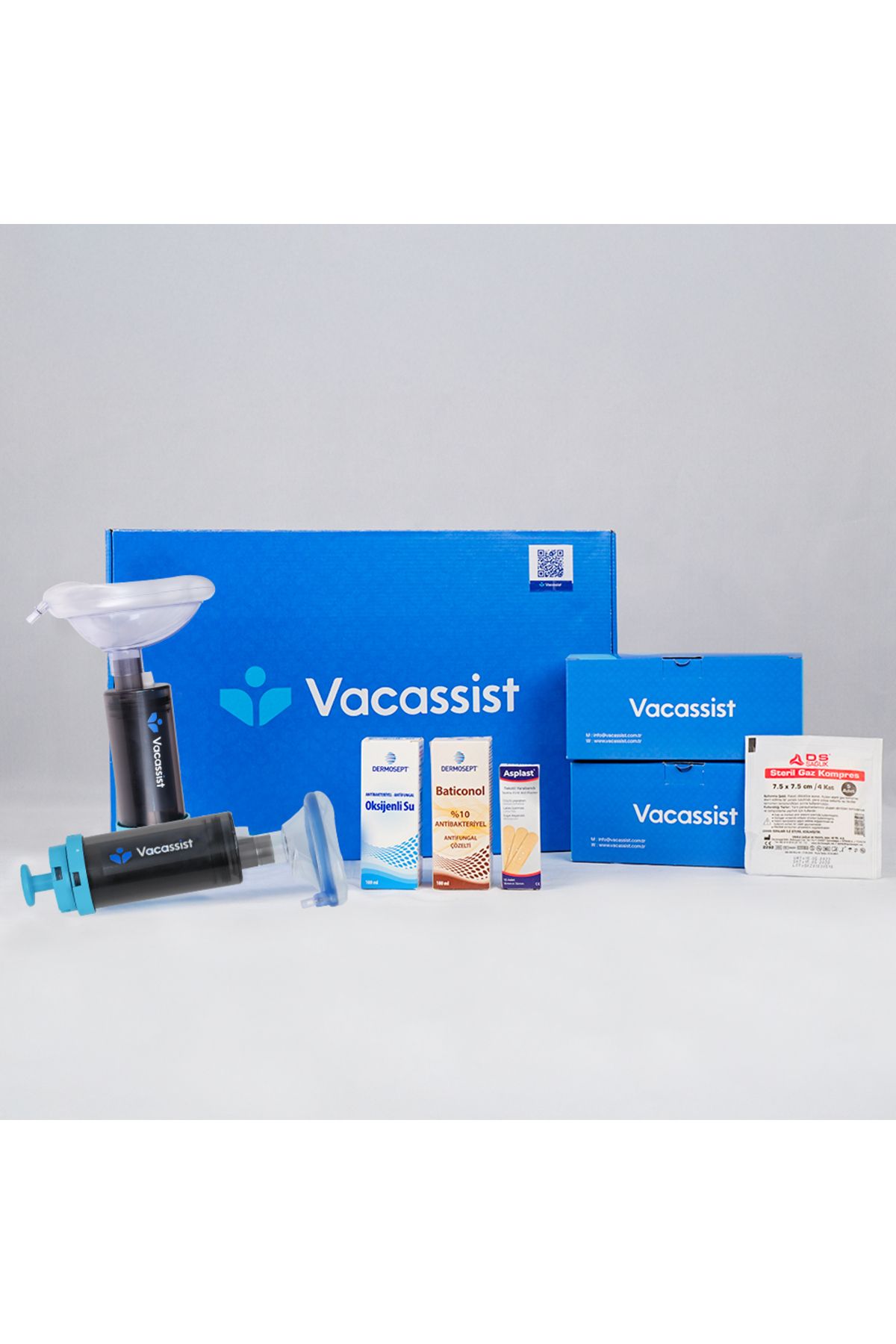 vacassist Hemlich Pompası İkili Set Büyük Boy Ve Küçük Boy