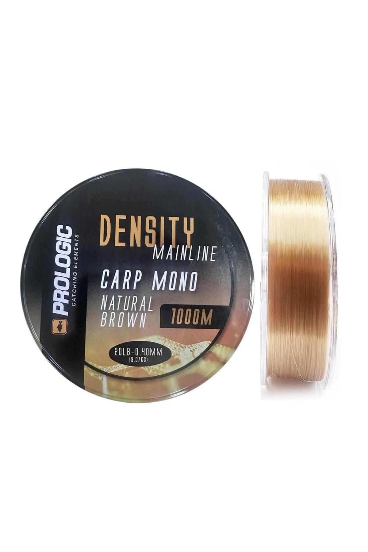 PROLOGIC Density Mainline 1000 mt 0.40mm Natural Brown Sazan Misinası