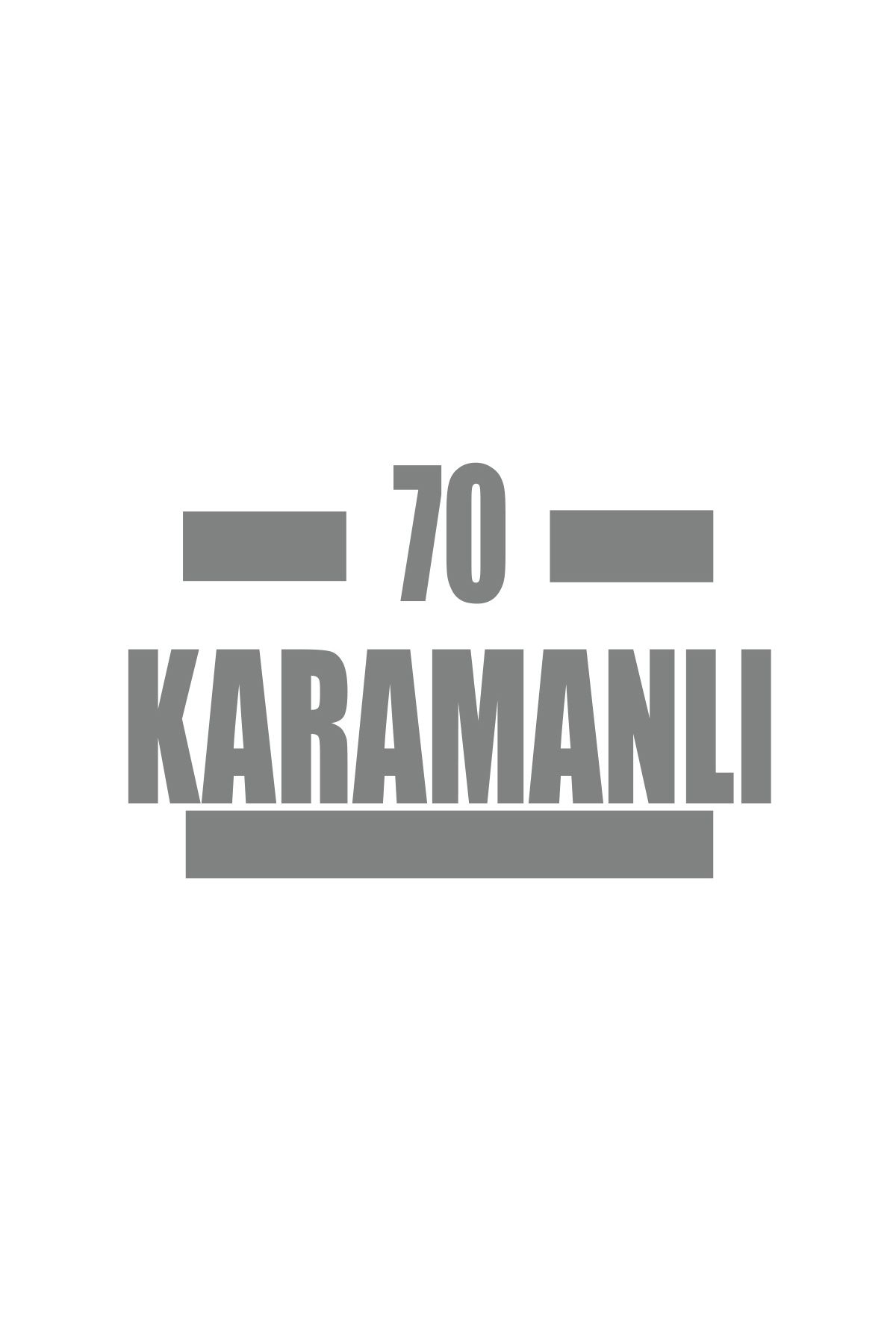 Reysa Tasarım 70 Karamanlı Araba Sticker 17x17 Cm Gri