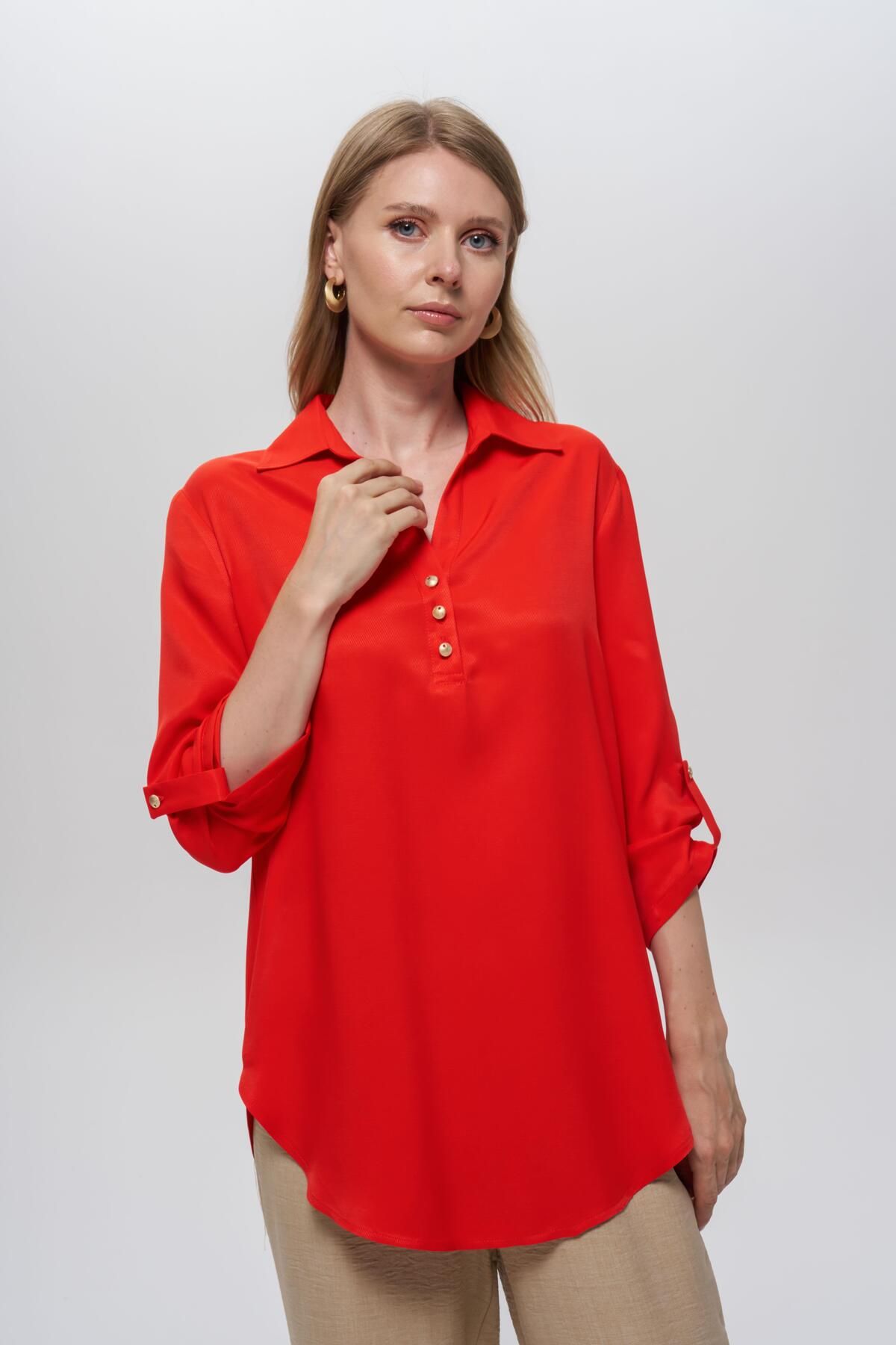 Journey Polo Yaka-Yarım Patlı, Gömlek