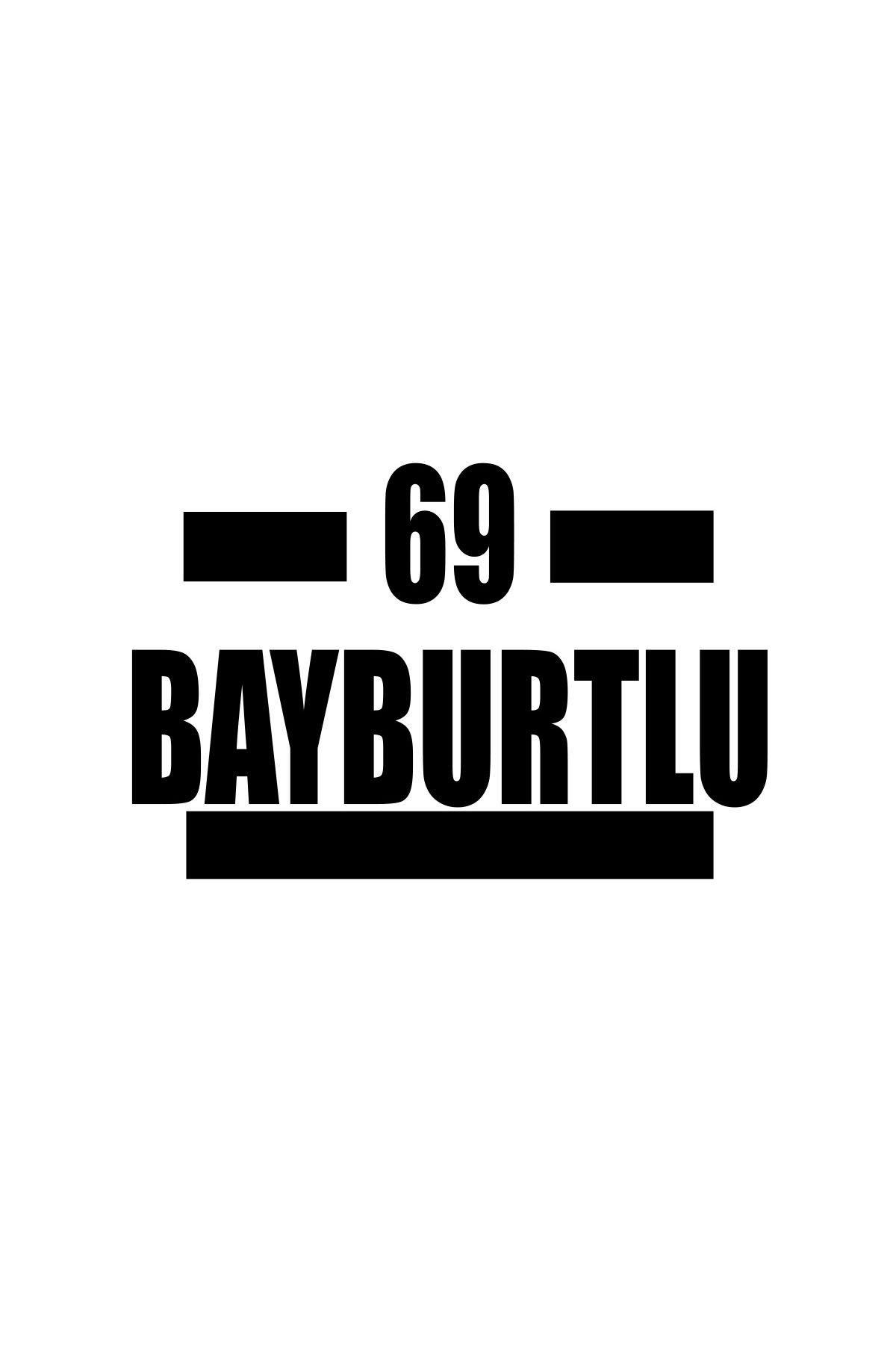 Reysa Tasarım 69 Bayburtlu Araba Sticker 17x17 Cm Siyah