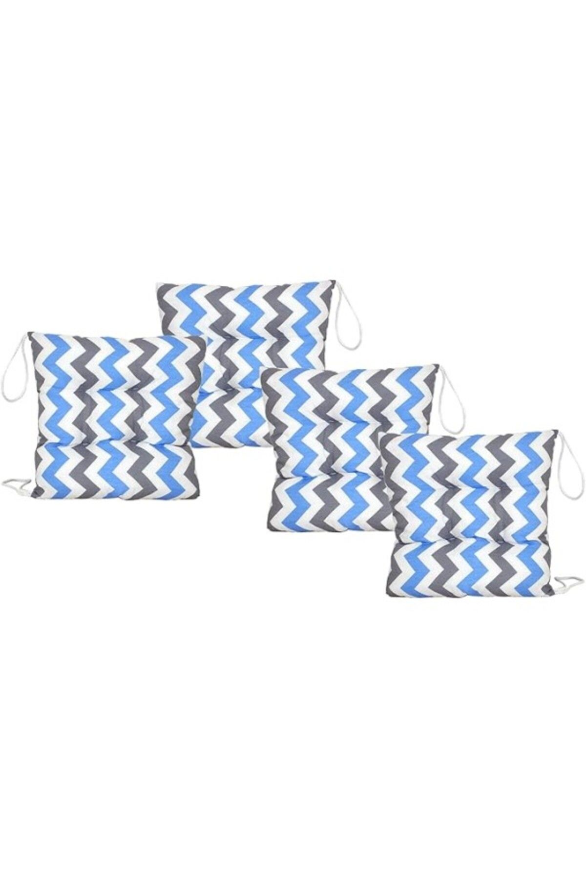 ShopZum Dekoratif Minder 40 * 40 4lü Mavi