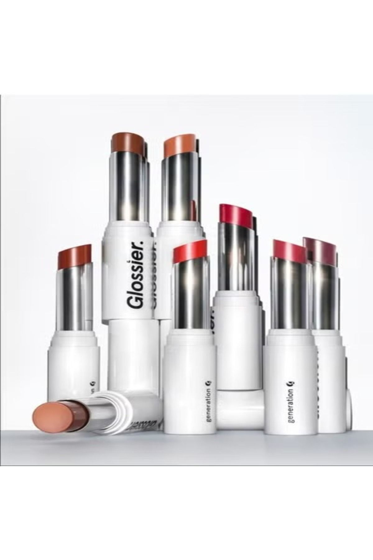 Glossier-Generation G Subtle Matte Finish Lipstick , Leo - neutral cocoa brown - 3g 7
