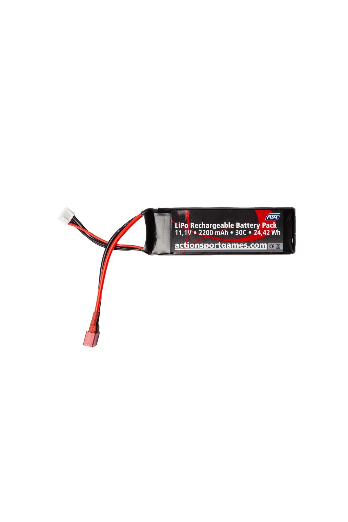 ASG Pil - 11,1V 2200 mAh 30C LiPo T-Fiş (19813)