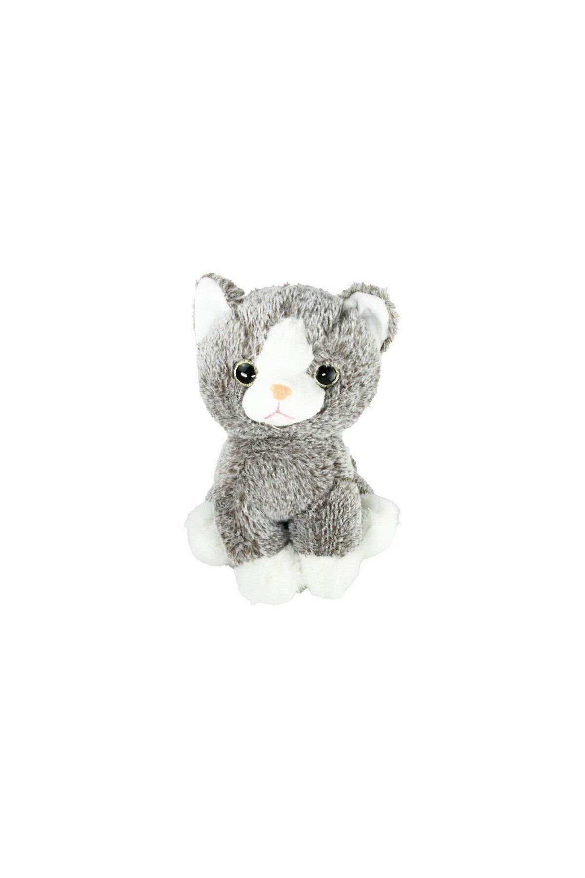 Aymir Ticaret PB31184-22 Peluş Oturan Kedi 23 cm -Vardem