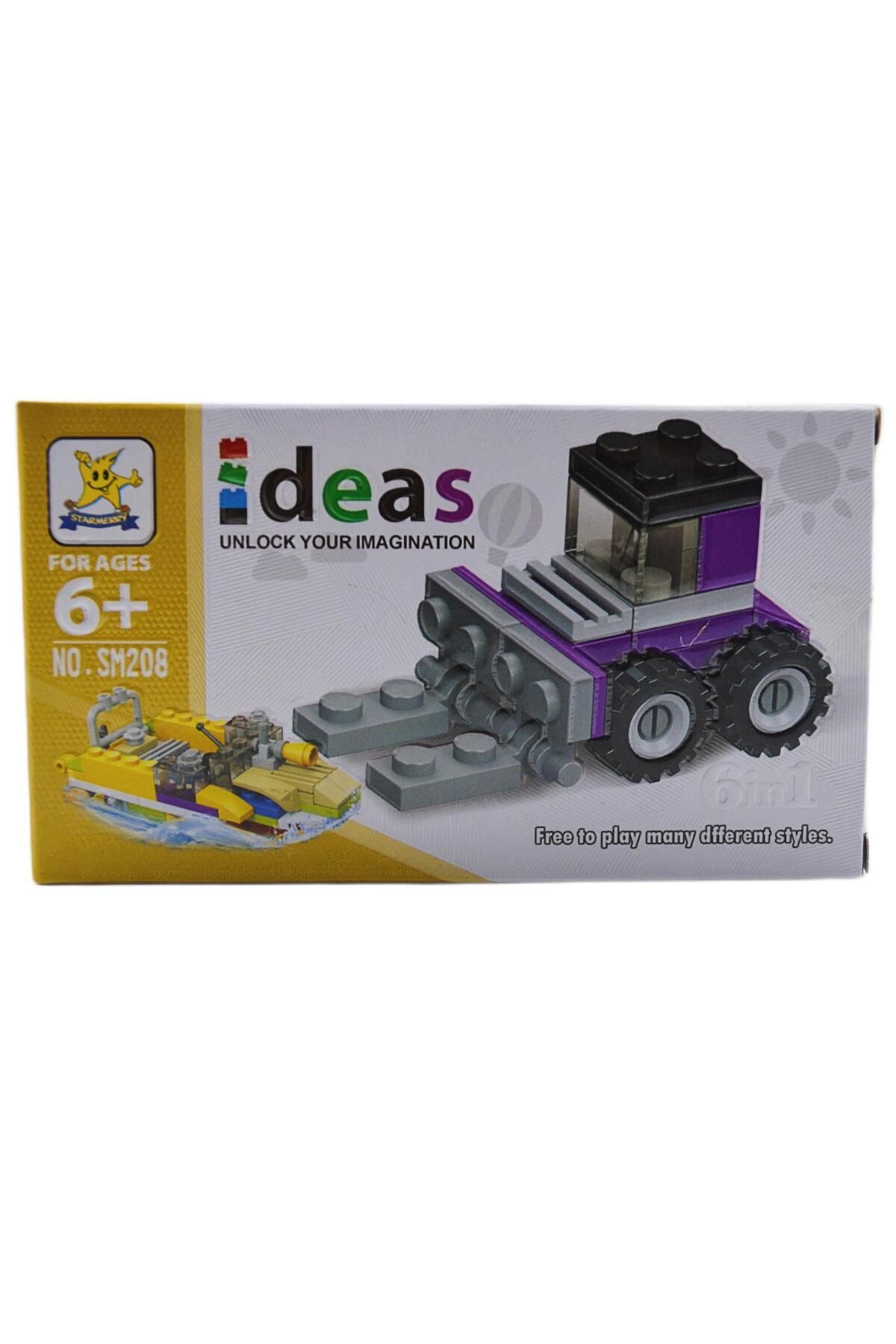 KIZILKAYA Kızılkaya Ideas Lego Arabalar 2in1 25 Parça (SM208B-03)