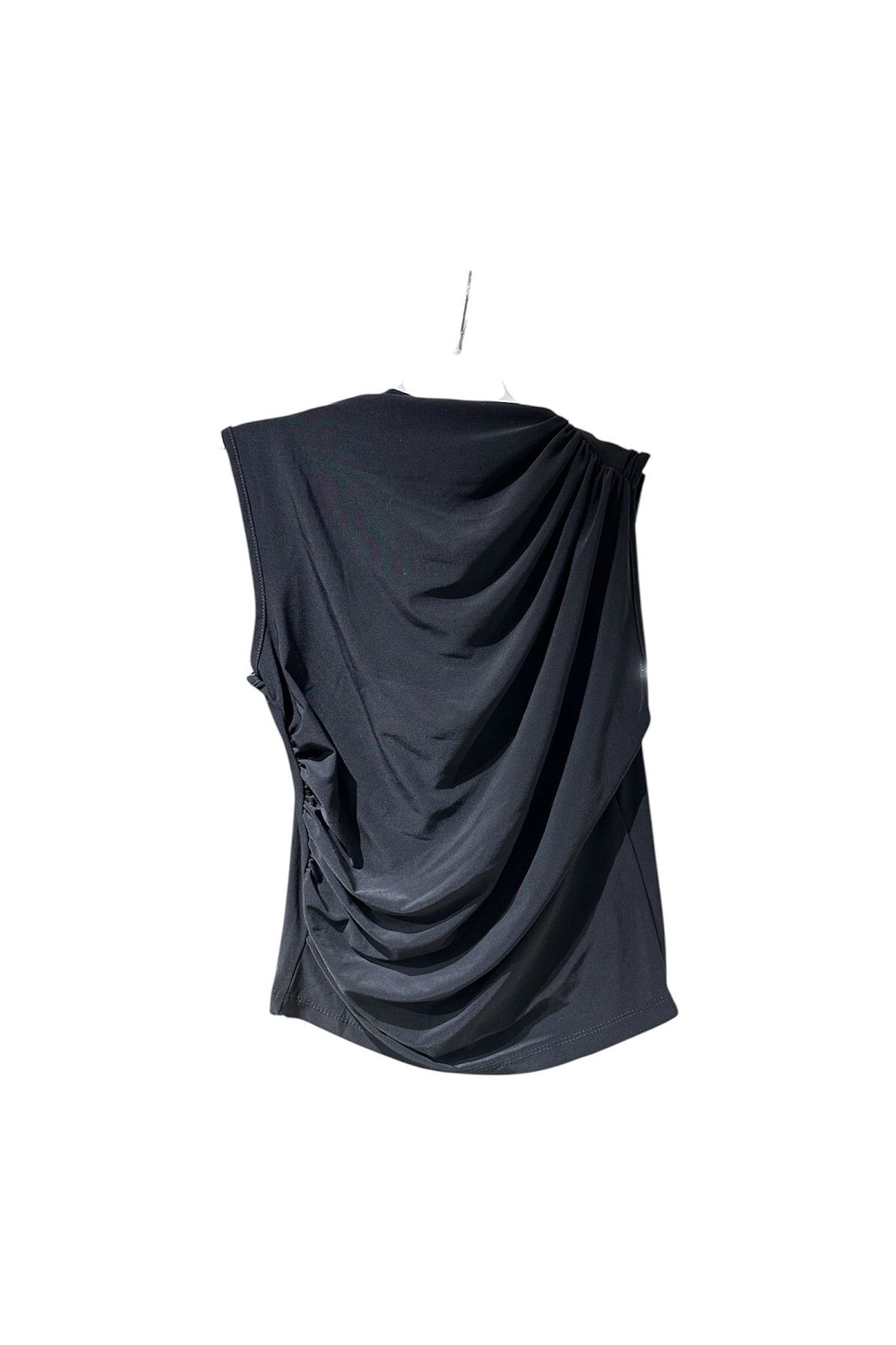 Hasenna 3321 BÜZGÜLÜ SIFIR KOL SANDY BLUZ