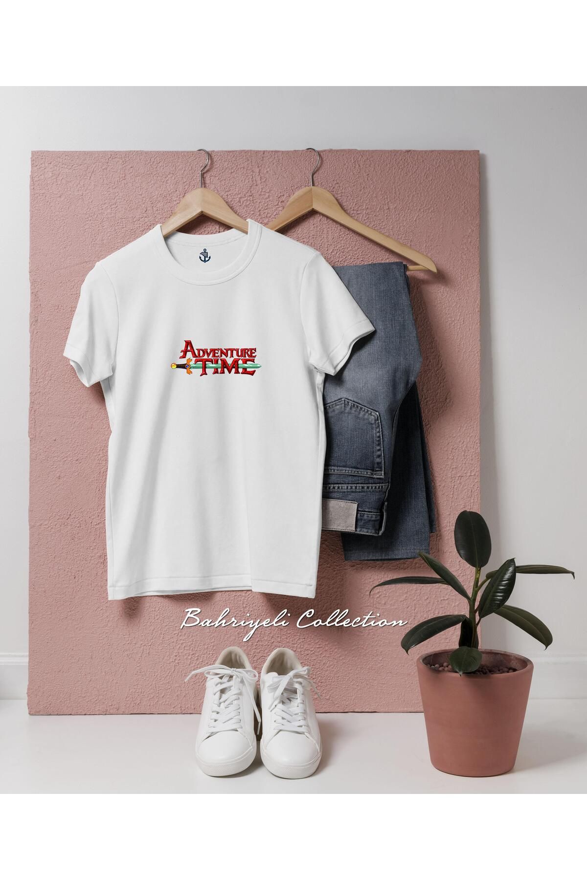 bahriyeli.jpeg Oversize Adventure Time Tasarımlı Unisex T-Shirt