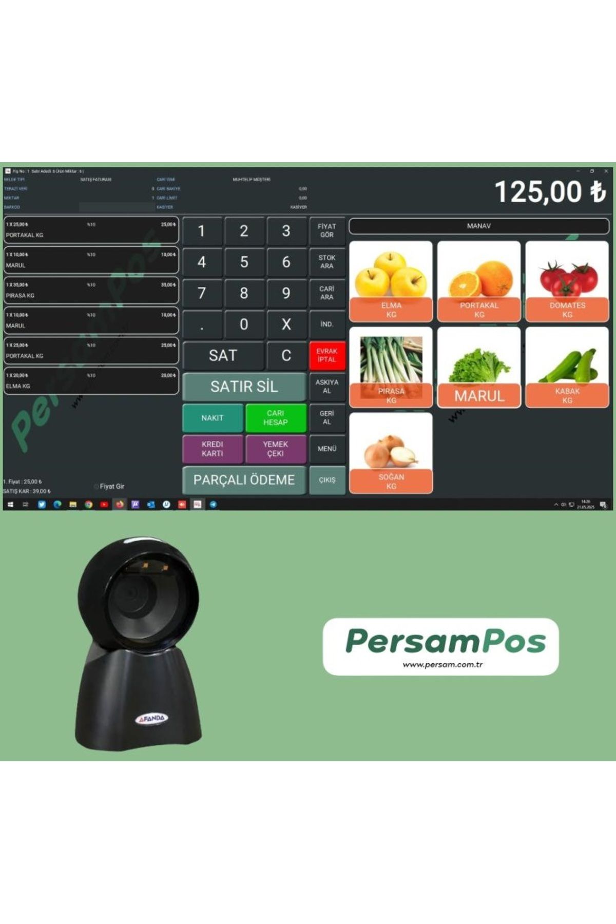 persampos Persam POS ve AF-888