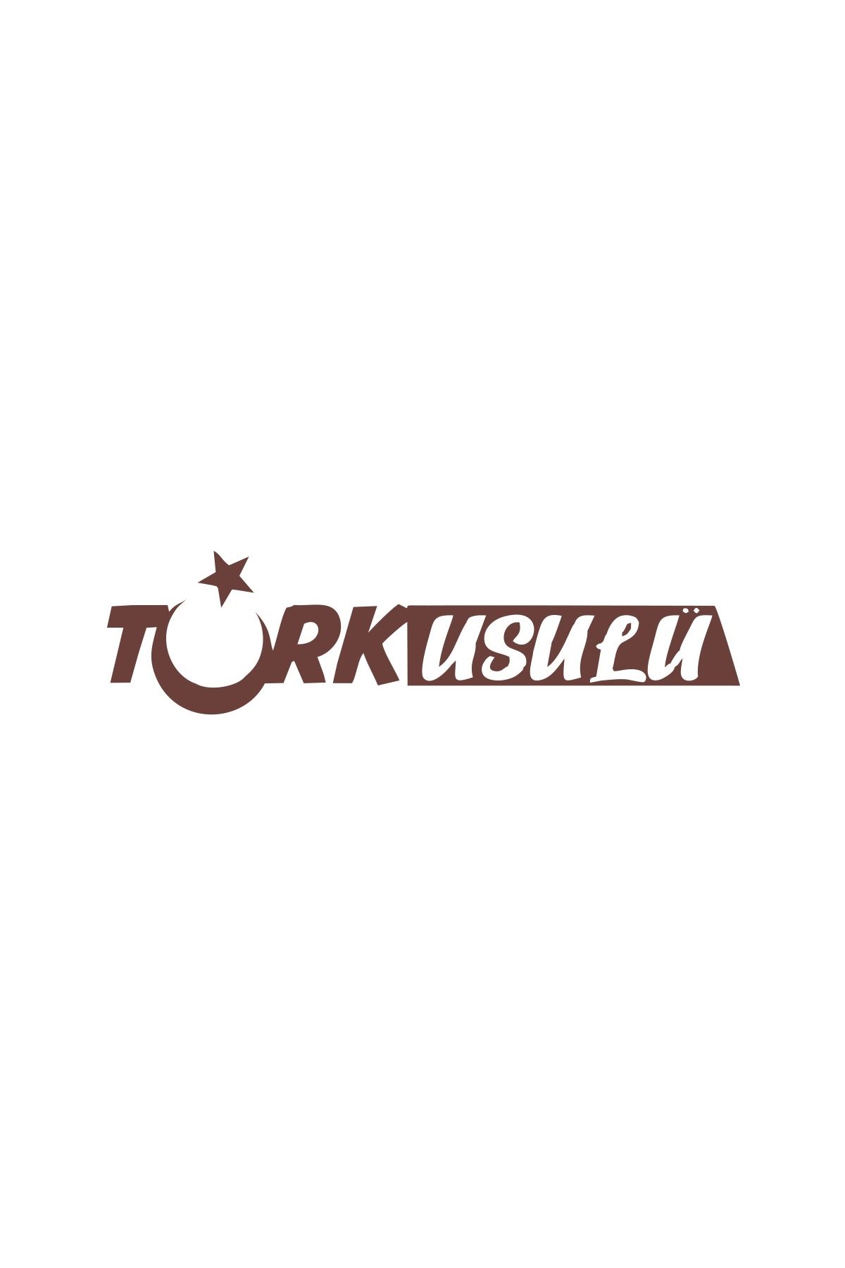 Reysa Tasarım Türk Usulü Araba Sticker 17x17 Cm Kahverengi
