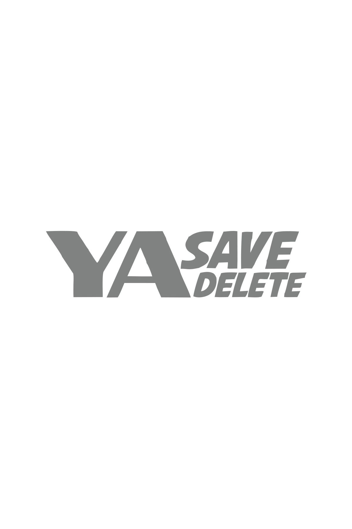 Reysa Tasarım Ya Save Ya Delete Araba Sticker 17x17 Cm Gri