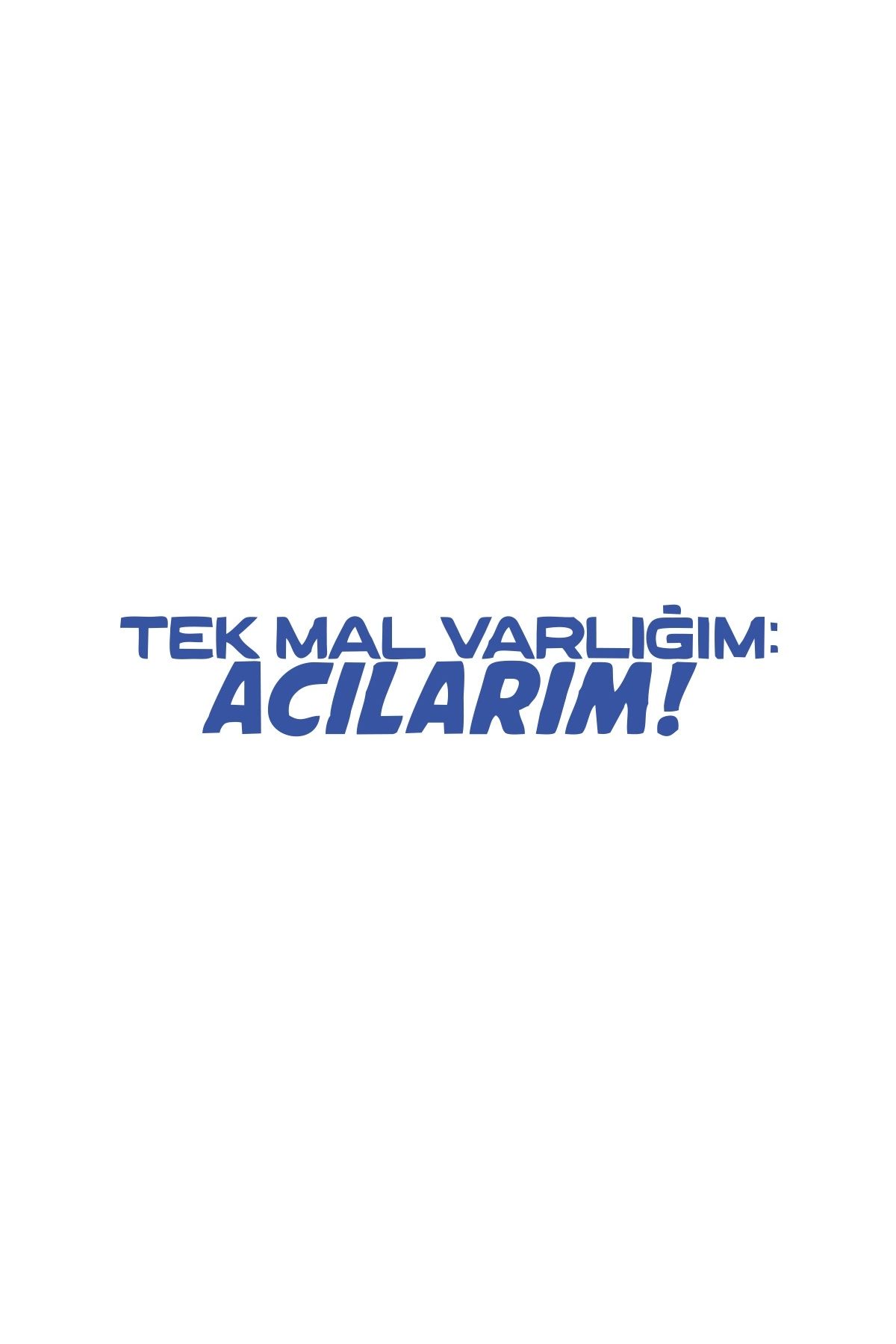 Reysa Tasarım Tek Mal Varlığım Acılarım Araba Sticker 17x17 Cm Mavi