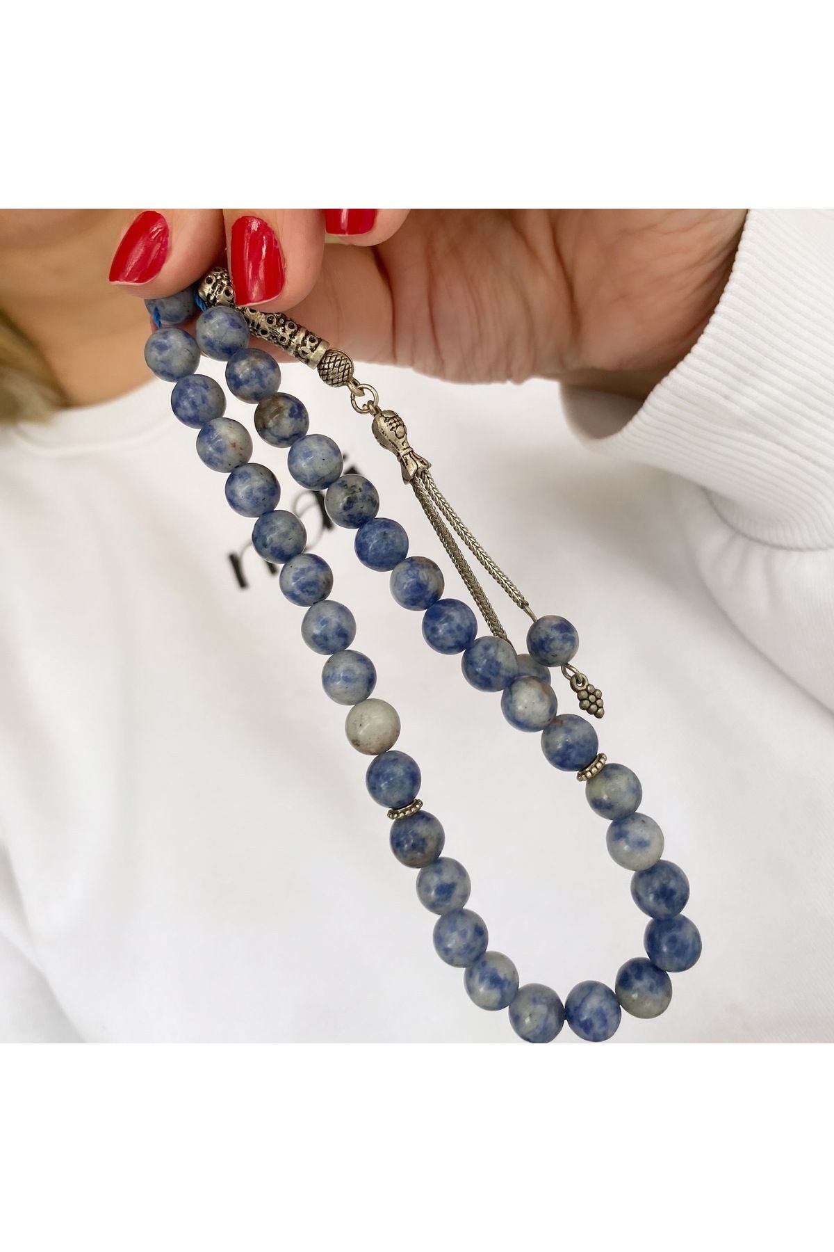 simurg jewellery Yemen Akik Taşlı Erkek Tesbih