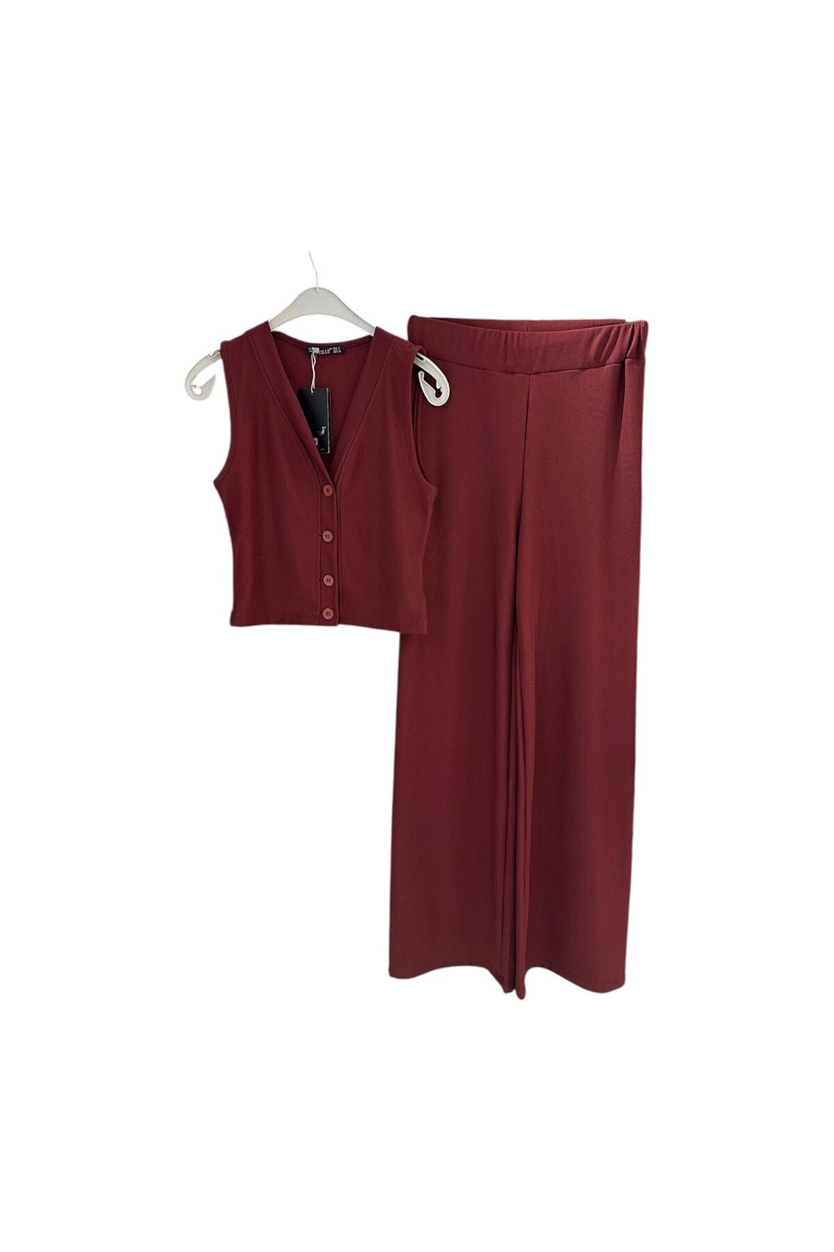 Hasenna 1041 YELEKLİ PANTOLON TAKIM