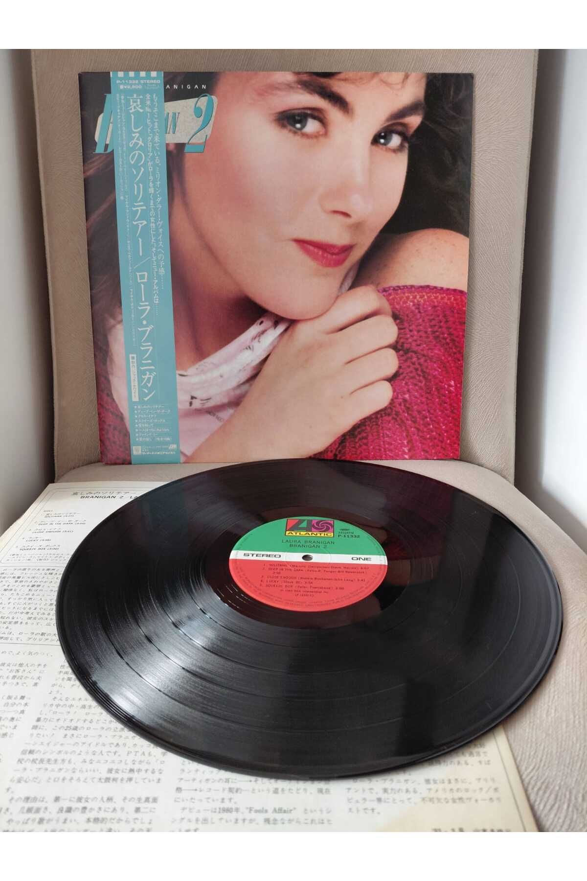 Plakperest Laura Branigan - Branigan 2 - 1983 Japonya Basım Plak Albüm - Obi’li -2.el