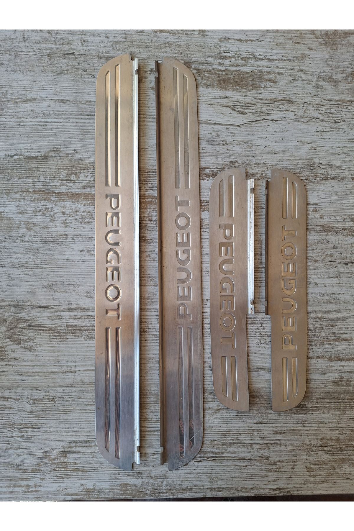 Orjinal Peugeot 407 Kapı basamak çıtası Krom 407 Krom eşik çıtası
