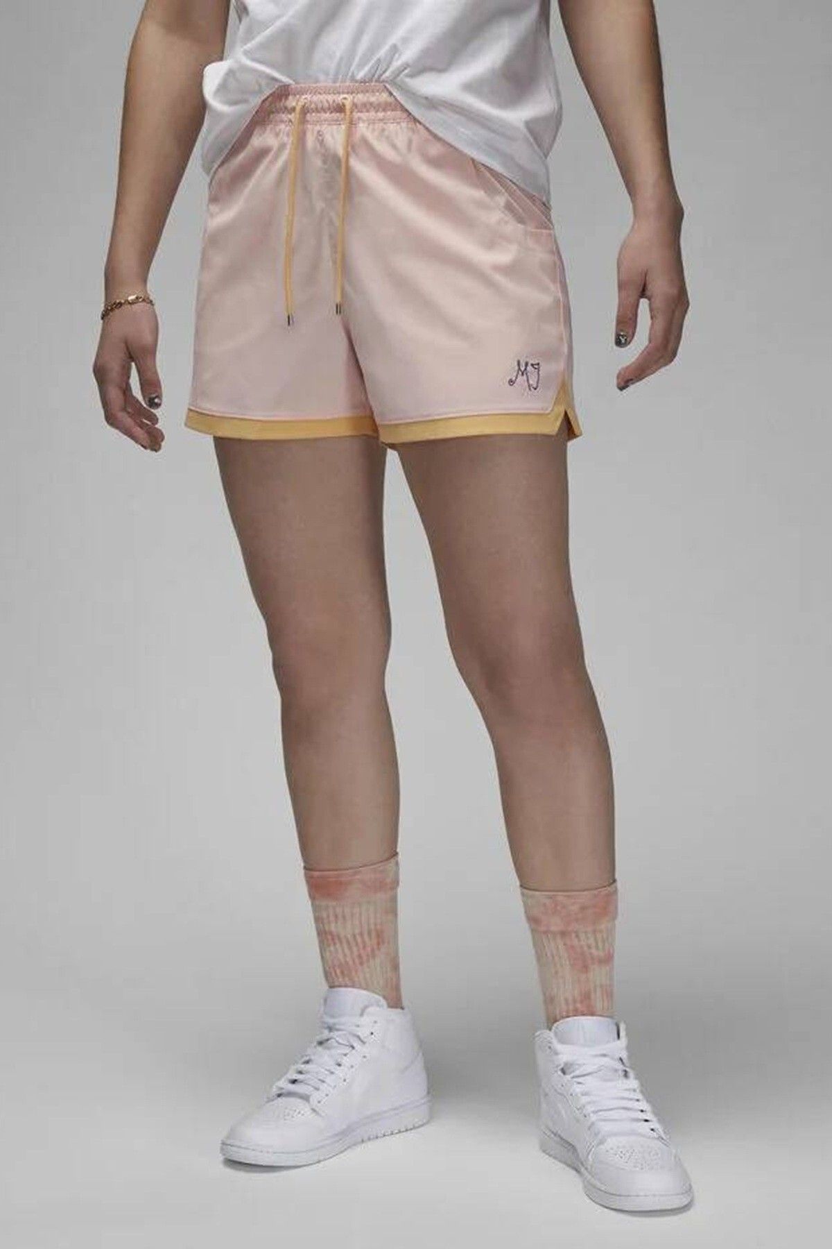 Nike Jordan Loose Fit Woven Shorts Kadın Dokuma Bol Kesim Şort Pembe