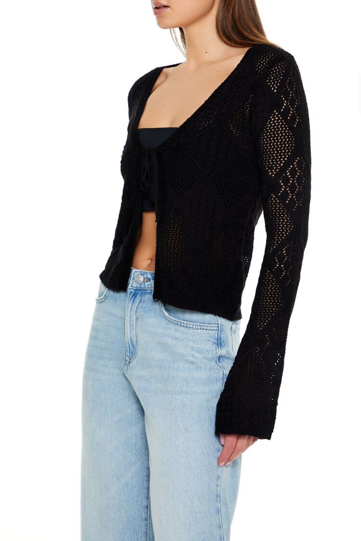Forever 21 Kroşe Örgü Hırka