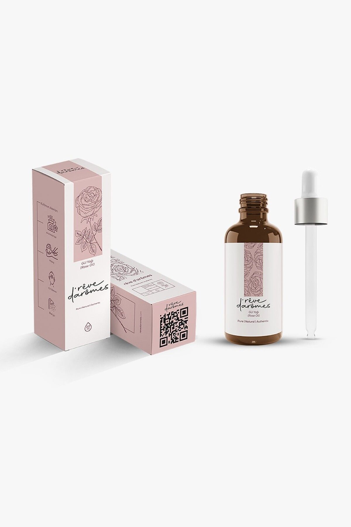 Rêve d’Arômes %100 Aromatik Gül Yağı - 20 ml